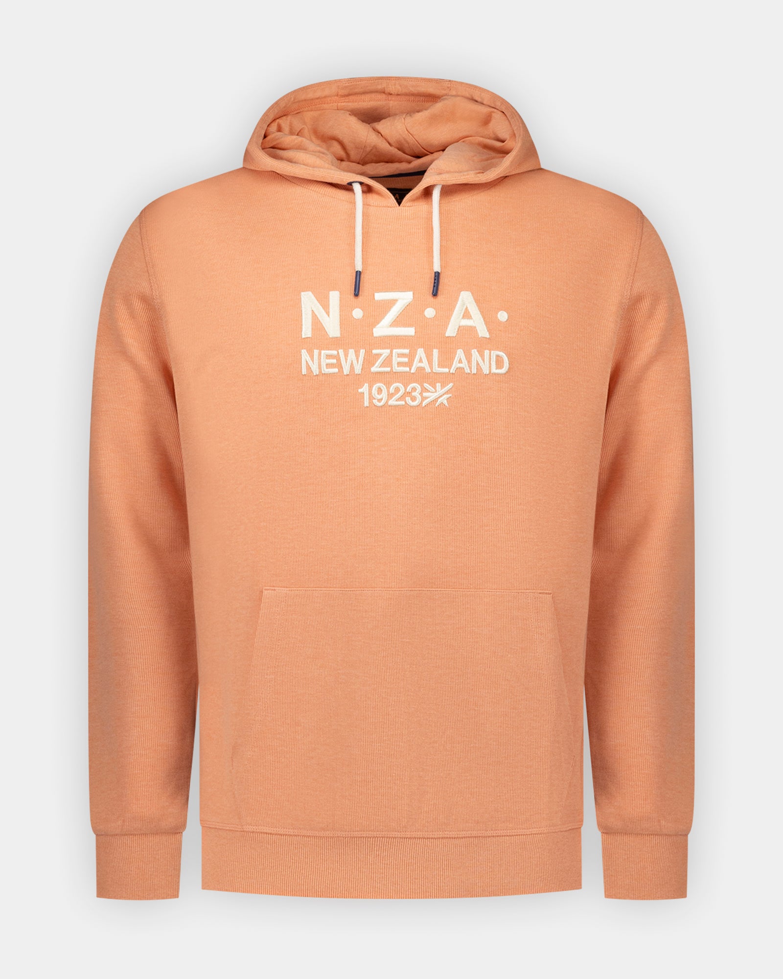 Oranje katoenen hoodie Oranje katoenen hoodie