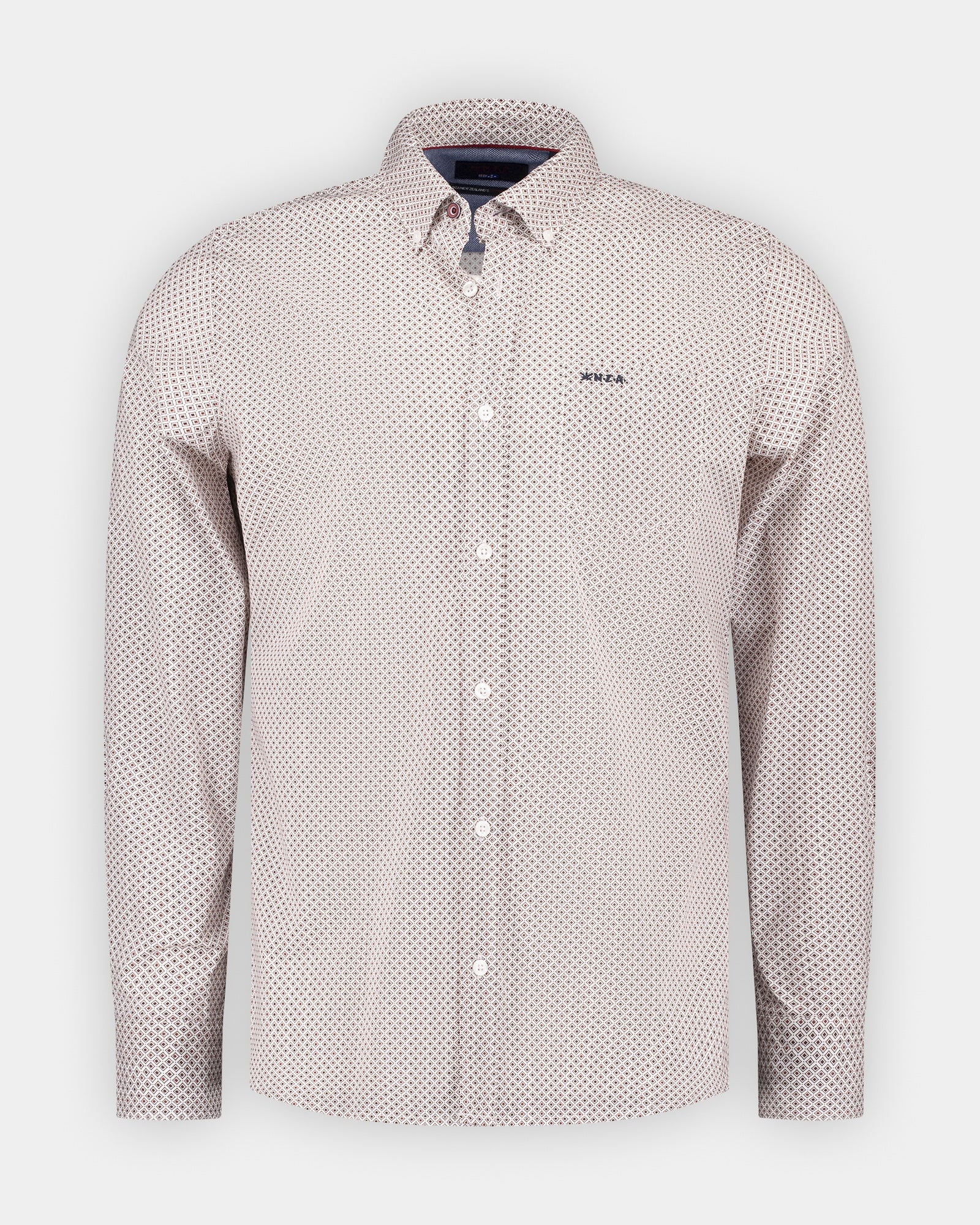 Red cotton stretch shirt Red cotton stretch shirt