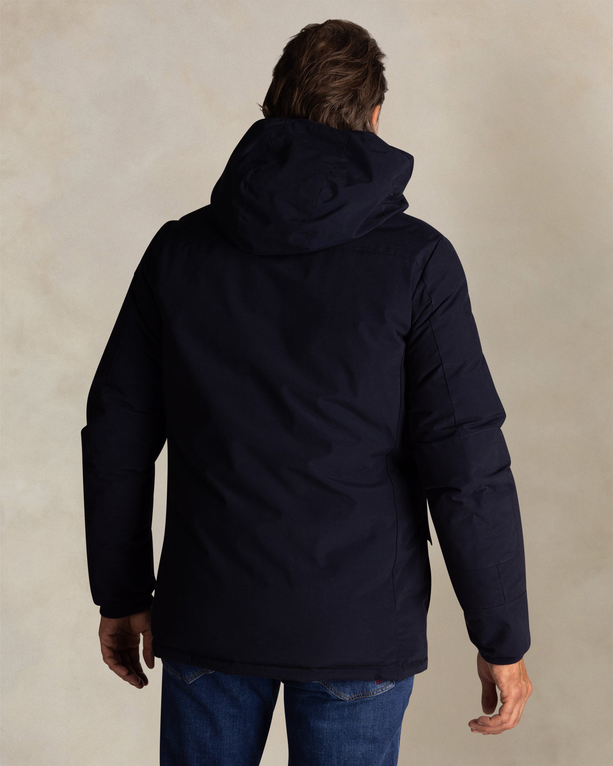 Veste en coton bleu Veste en coton bleu