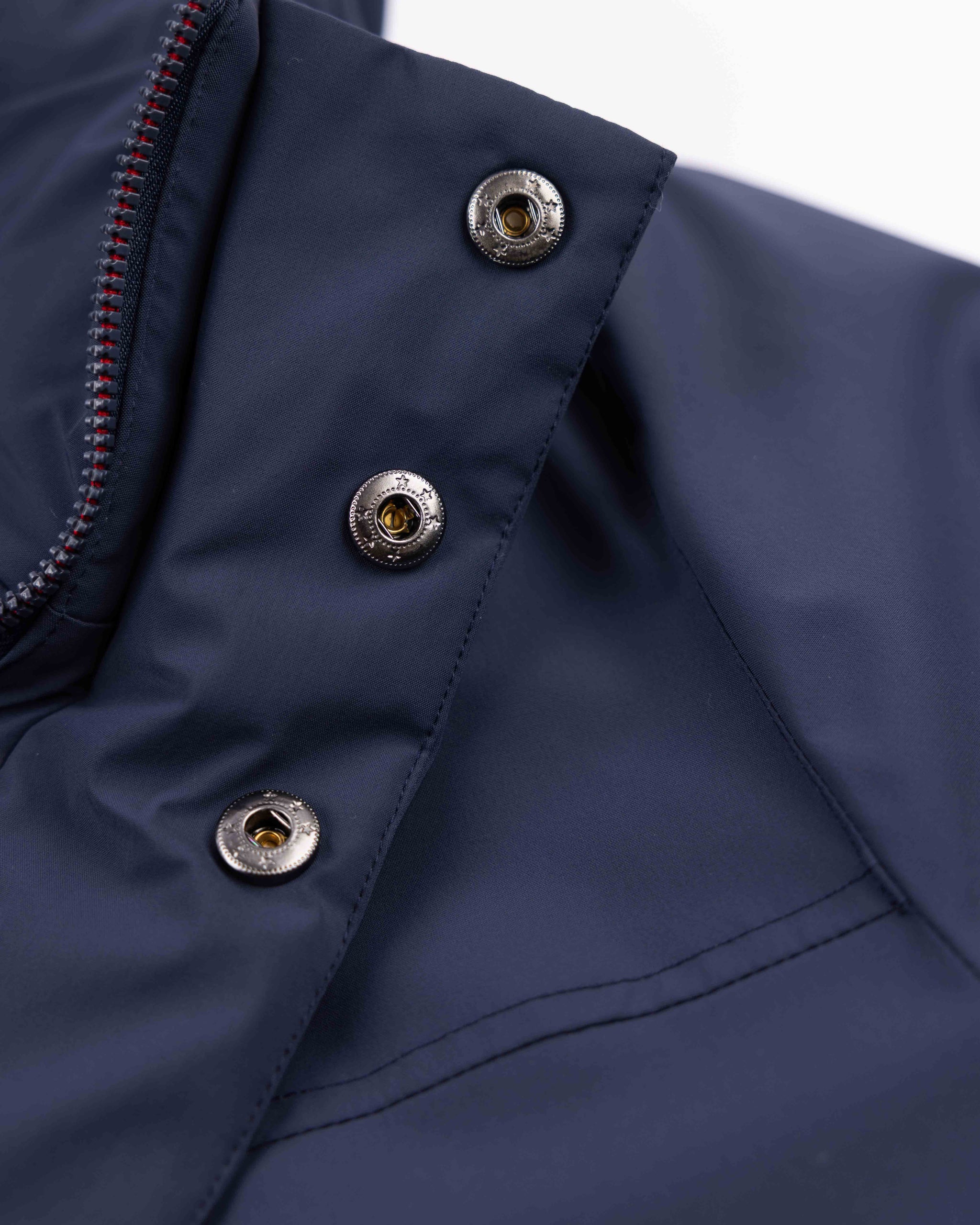 Dunkelblauer Parka mit Stehkragen - Winter Navy Dunkelblauer Parka mit Stehkragen - Winter Navy