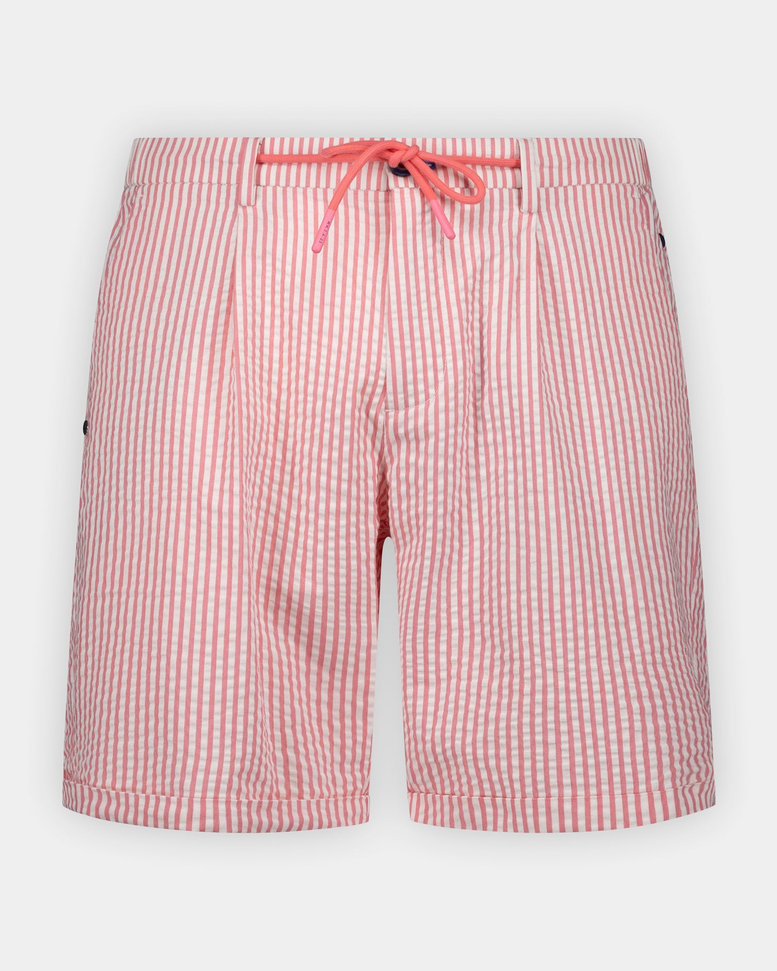 Short rose 100% coton à rayures Short rose 100% coton à rayures