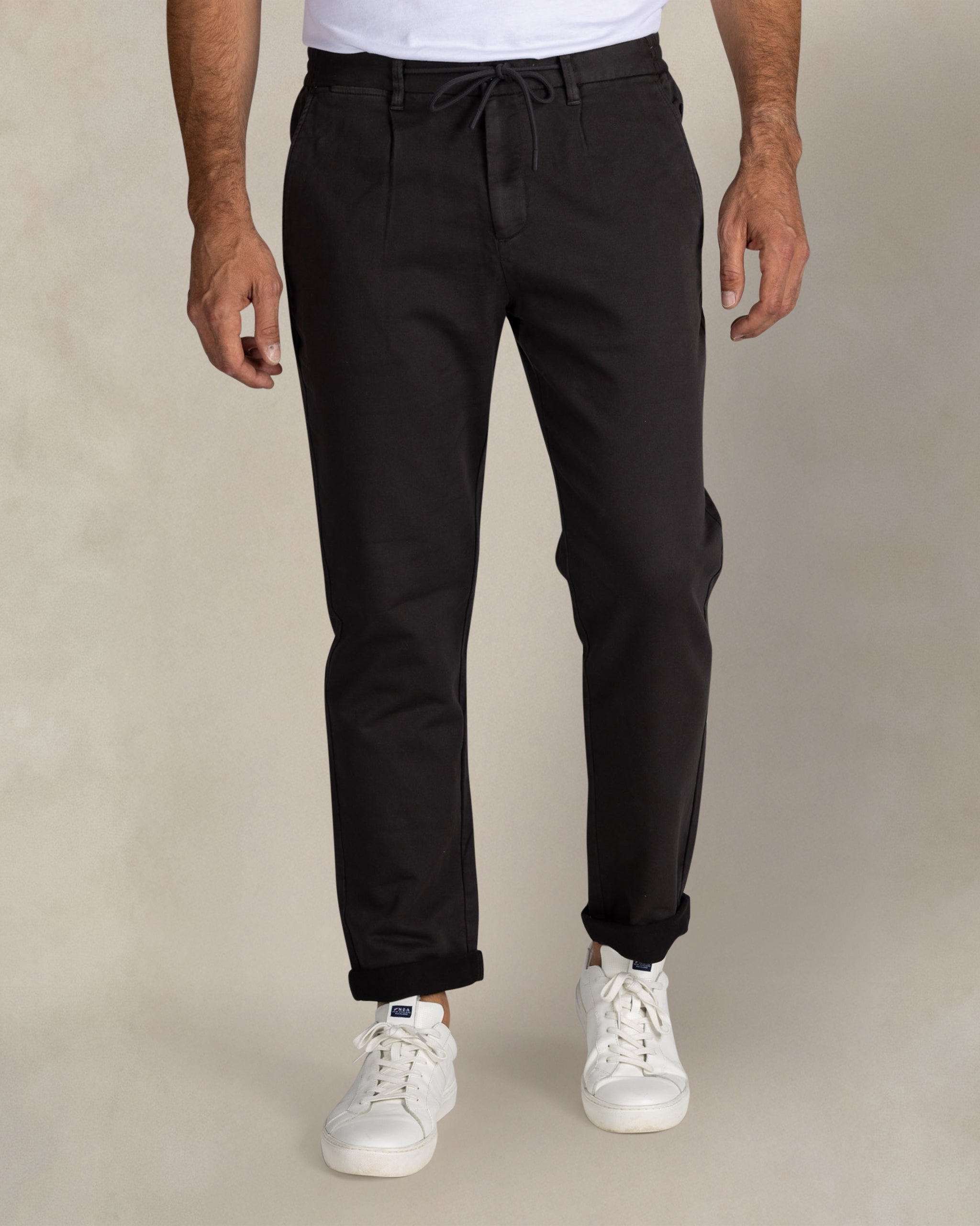 Braune Hose Stretch-Baumwolle Braune Hose Stretch-Baumwolle