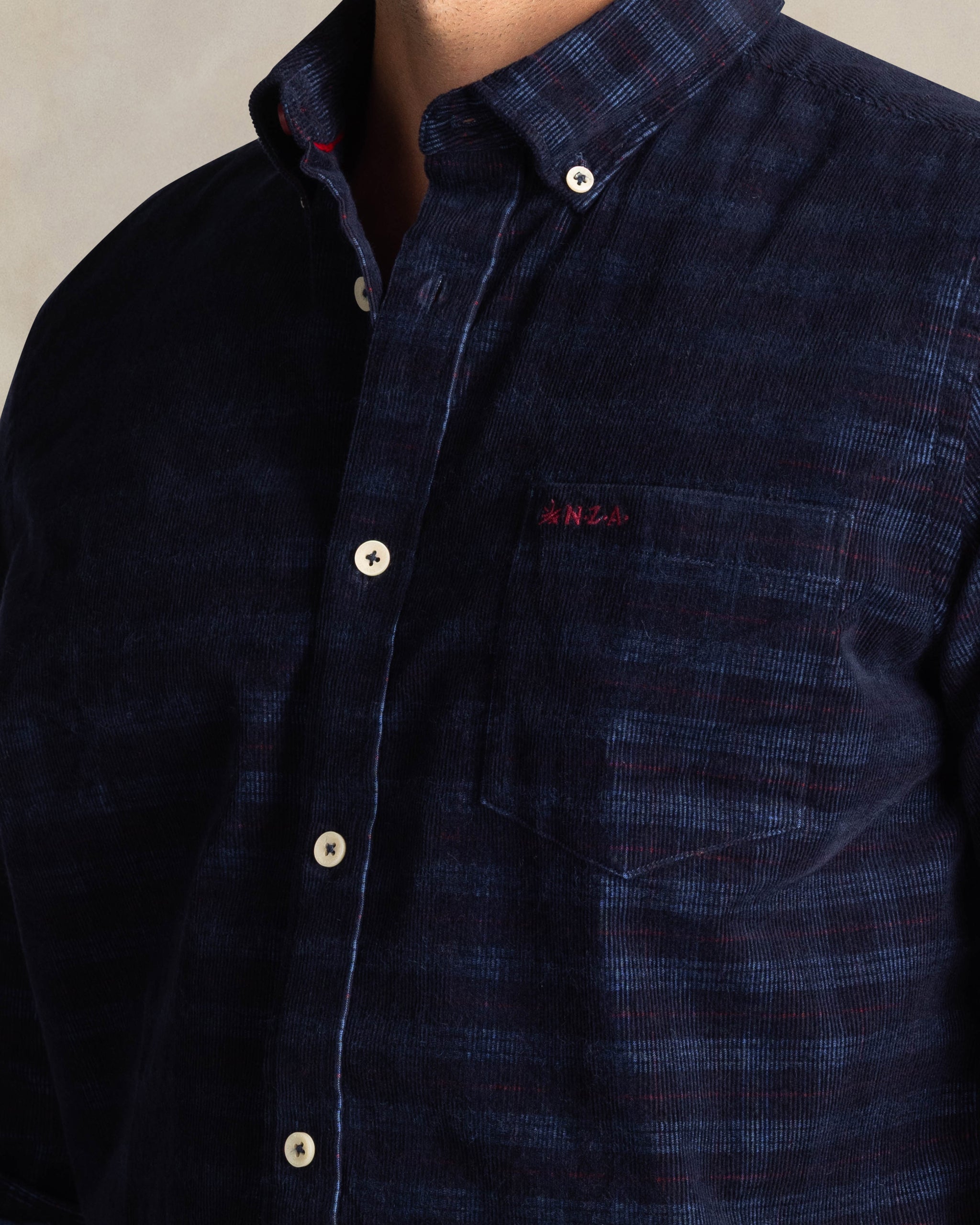 Blue cotton shirt Blue cotton shirt