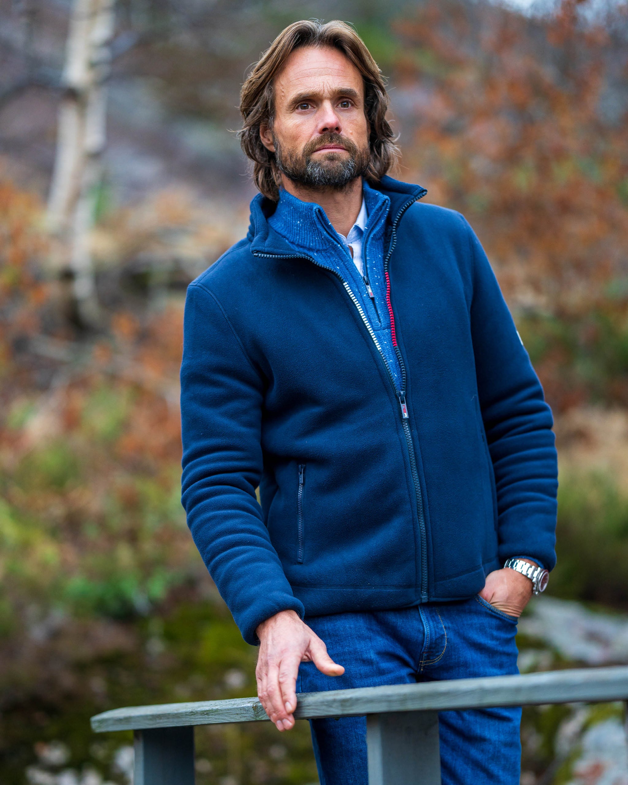 Bleu cardigan Bleu cardigan