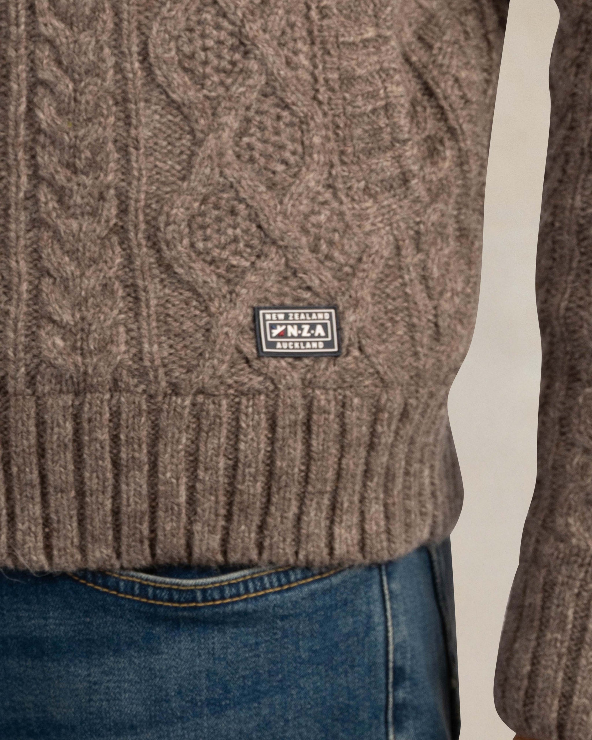 Brown lined 100% wool cardigan Brown lined 100% wool cardigan