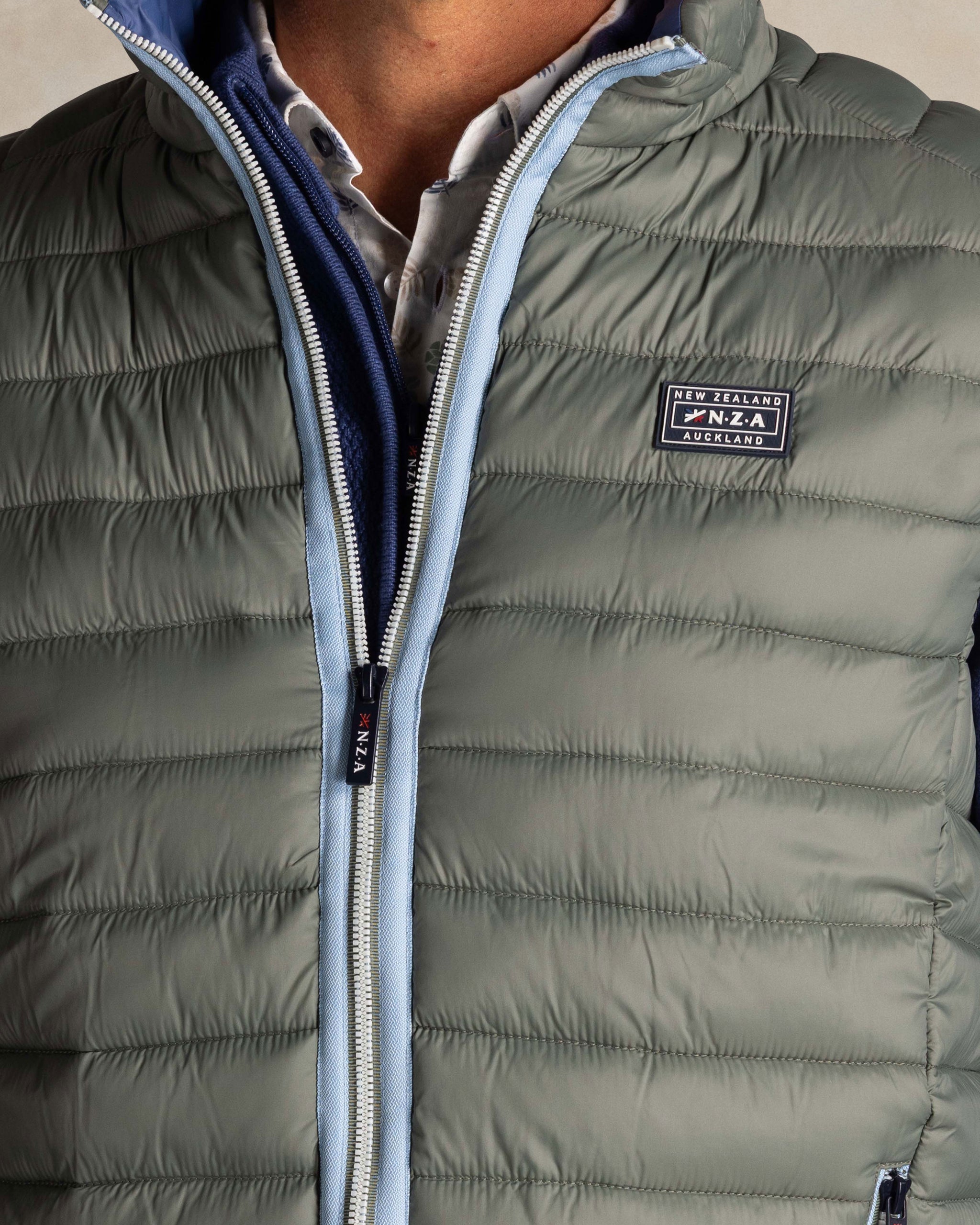 Bodywarmer matelassé vert Bodywarmer matelassé vert