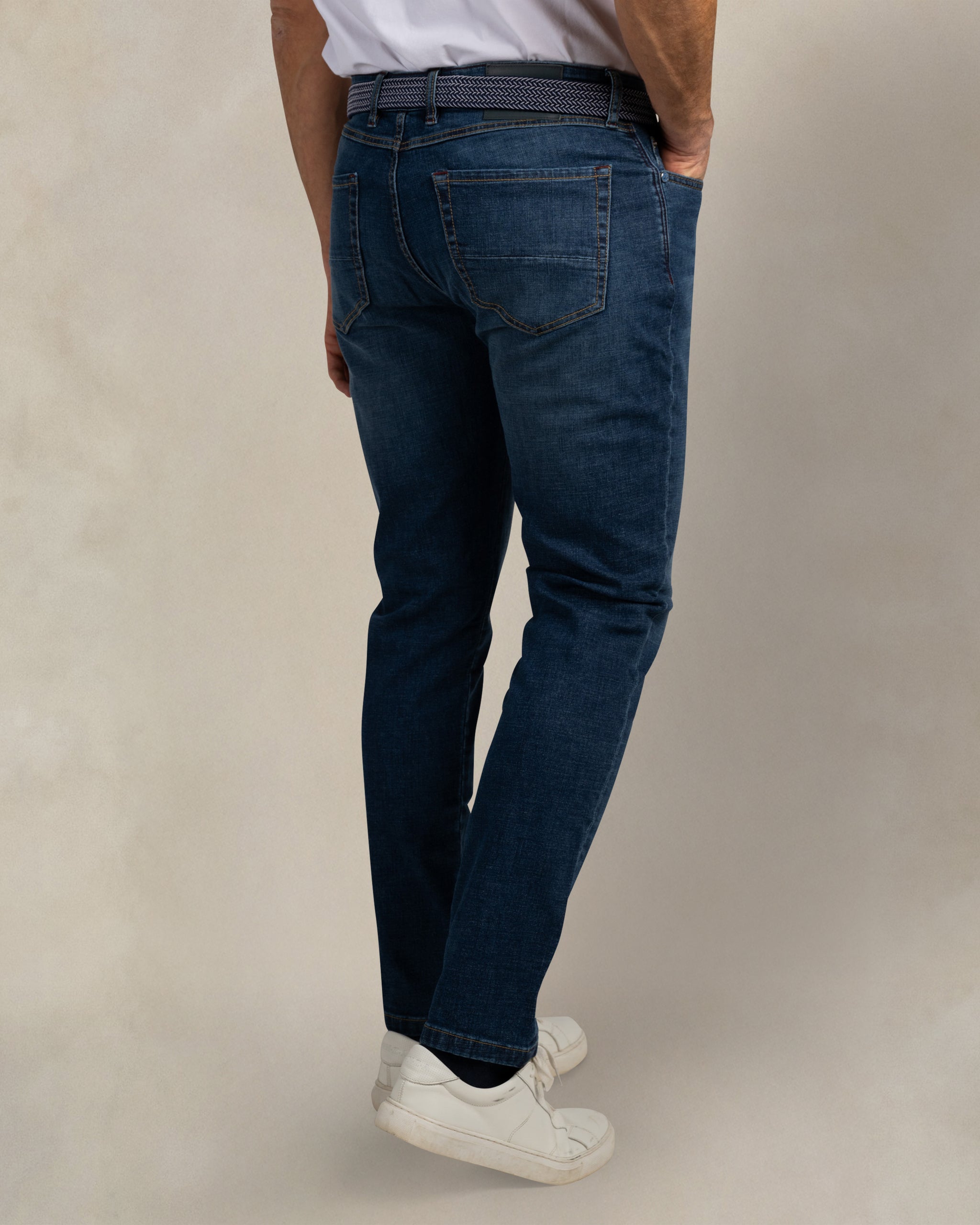 Auckland stretch 5-pocket dark wash jeans Auckland stretch 5-pocket dark wash jeans