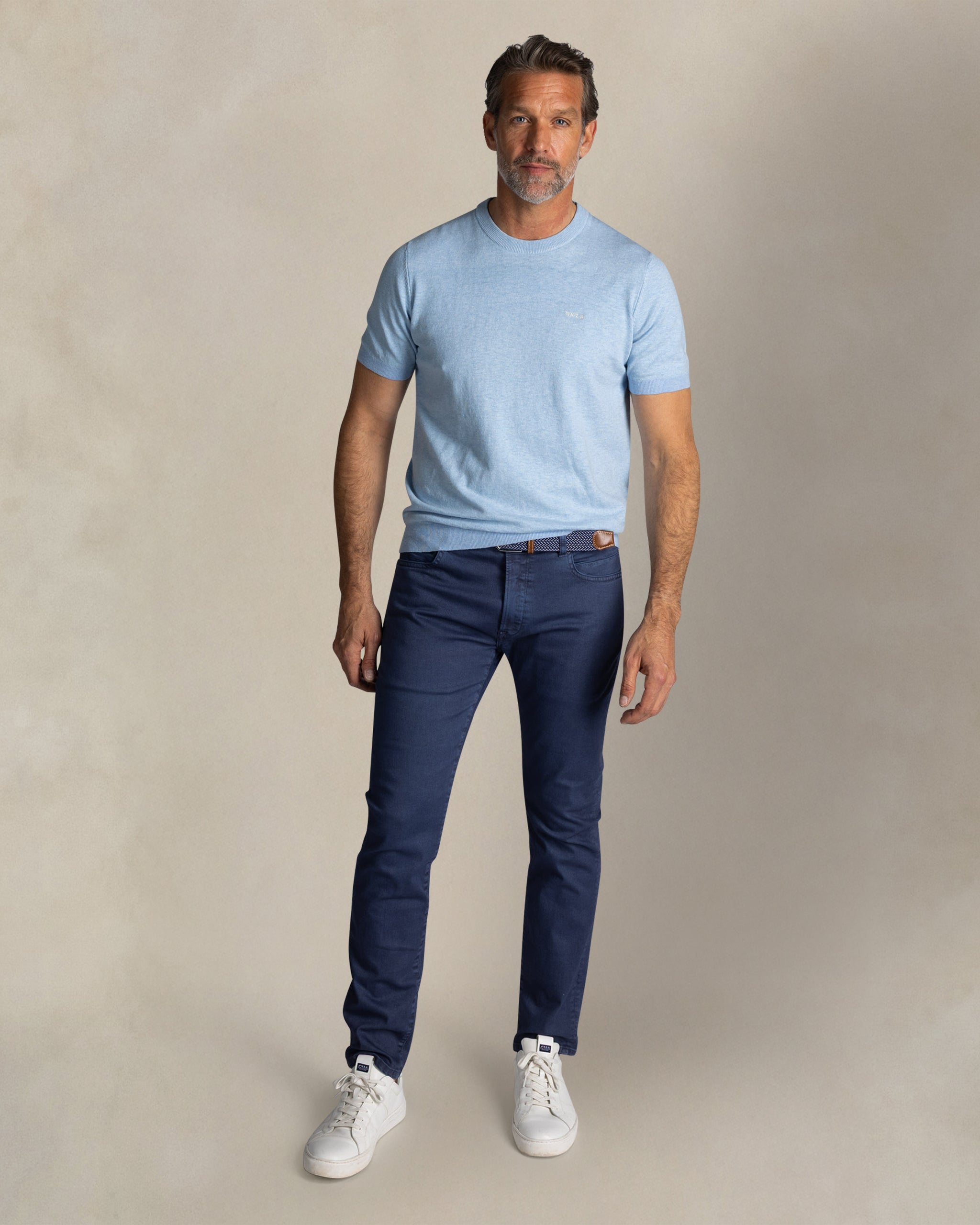 Blue cotton longsleeve Blue cotton longsleeve