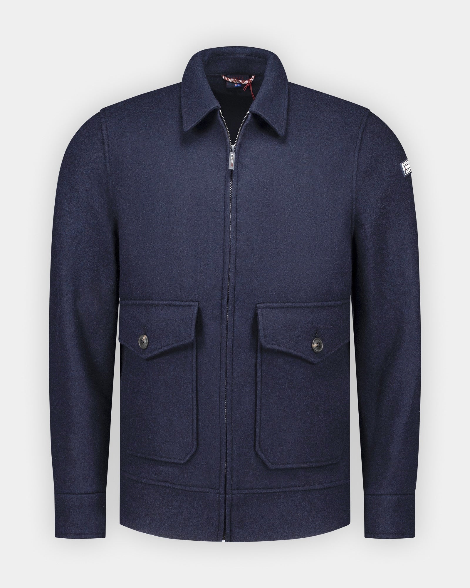 Manteau en laine bleu Manteau en laine bleu