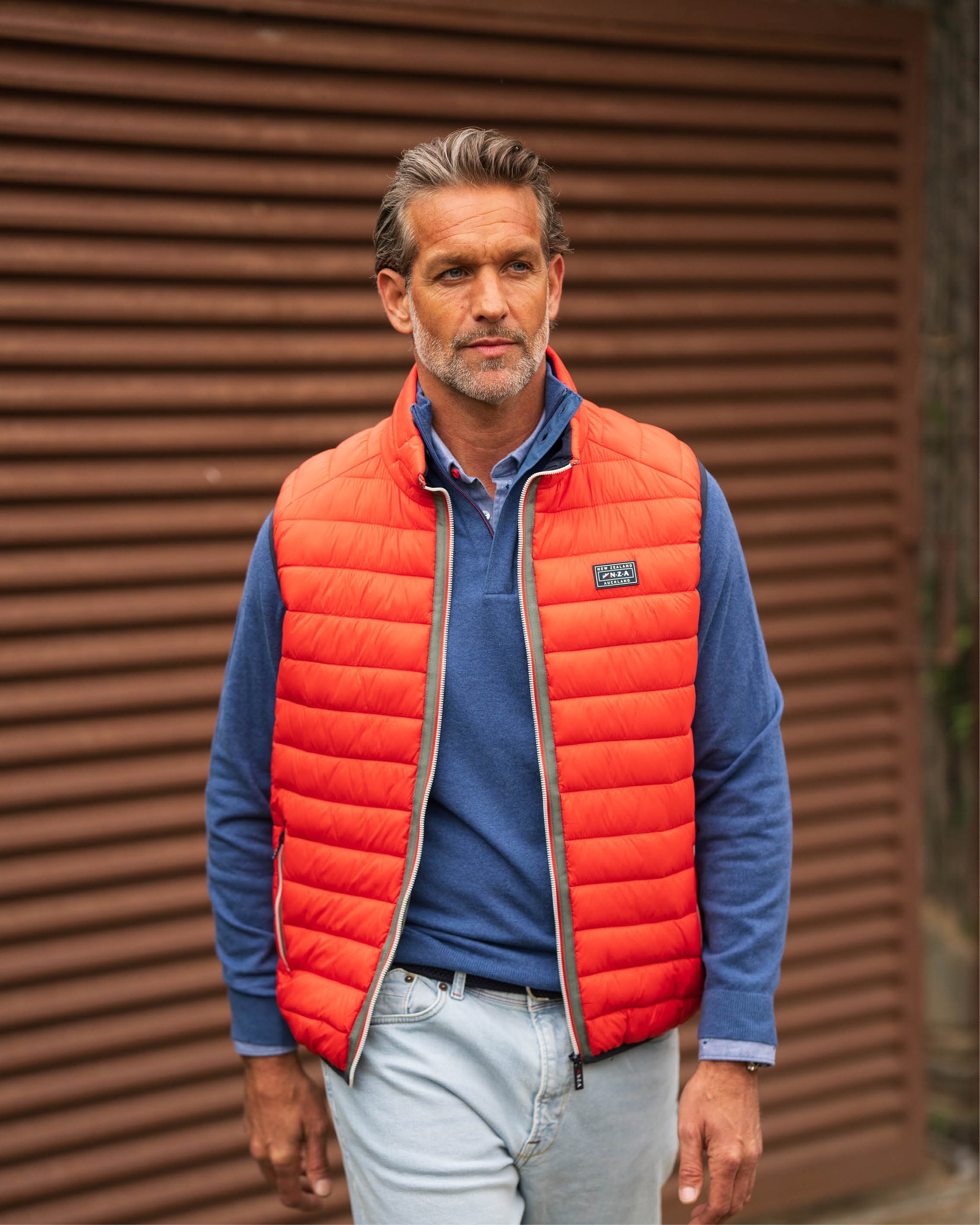 Bodywarmer rouge matelassé Bodywarmer rouge matelassé