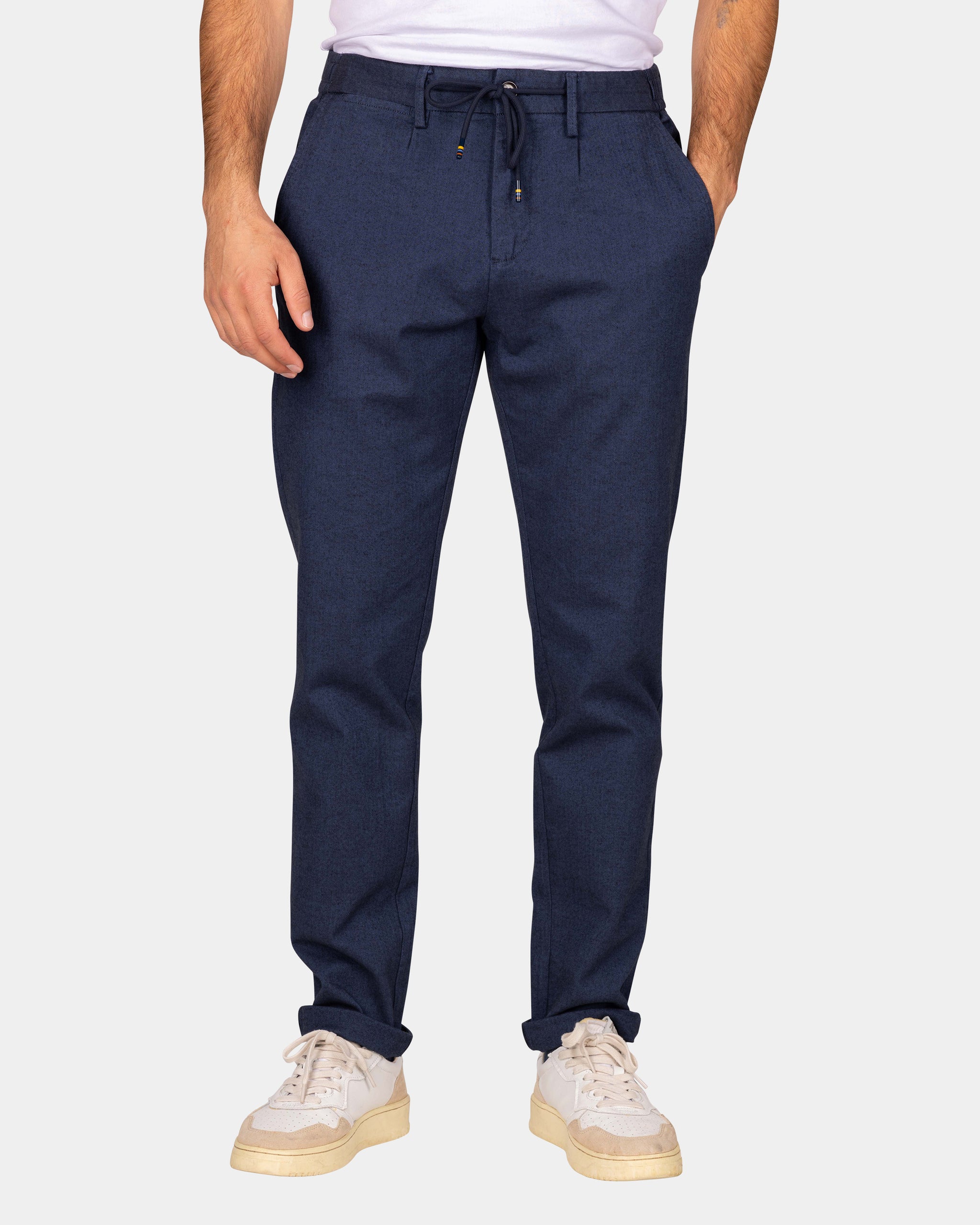 Dark blue wool look pants - Autumn Navy Dark blue wool look pants - Autumn Navy