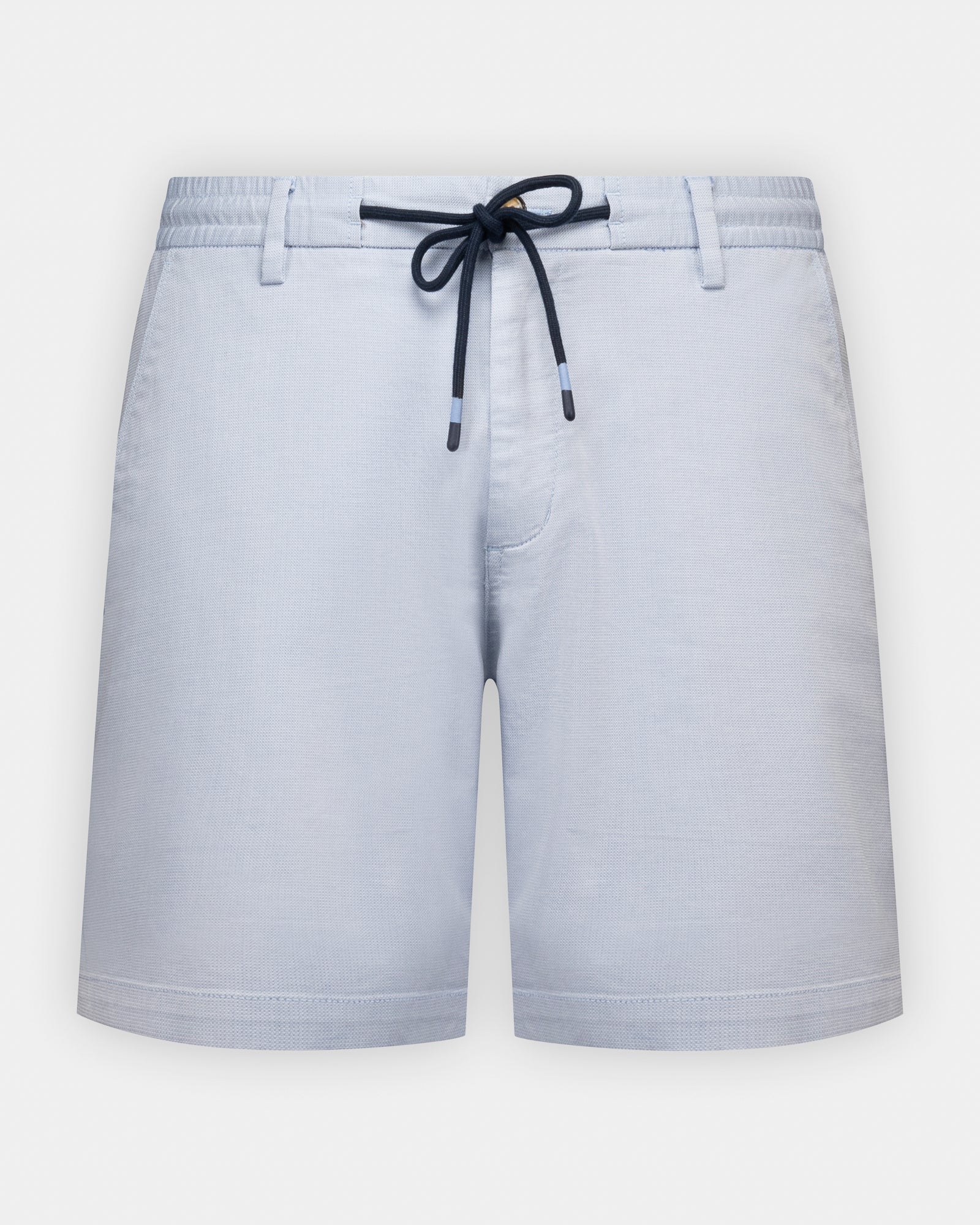 Lichtblauwe stretch chino shorts Lichtblauwe stretch chino shorts