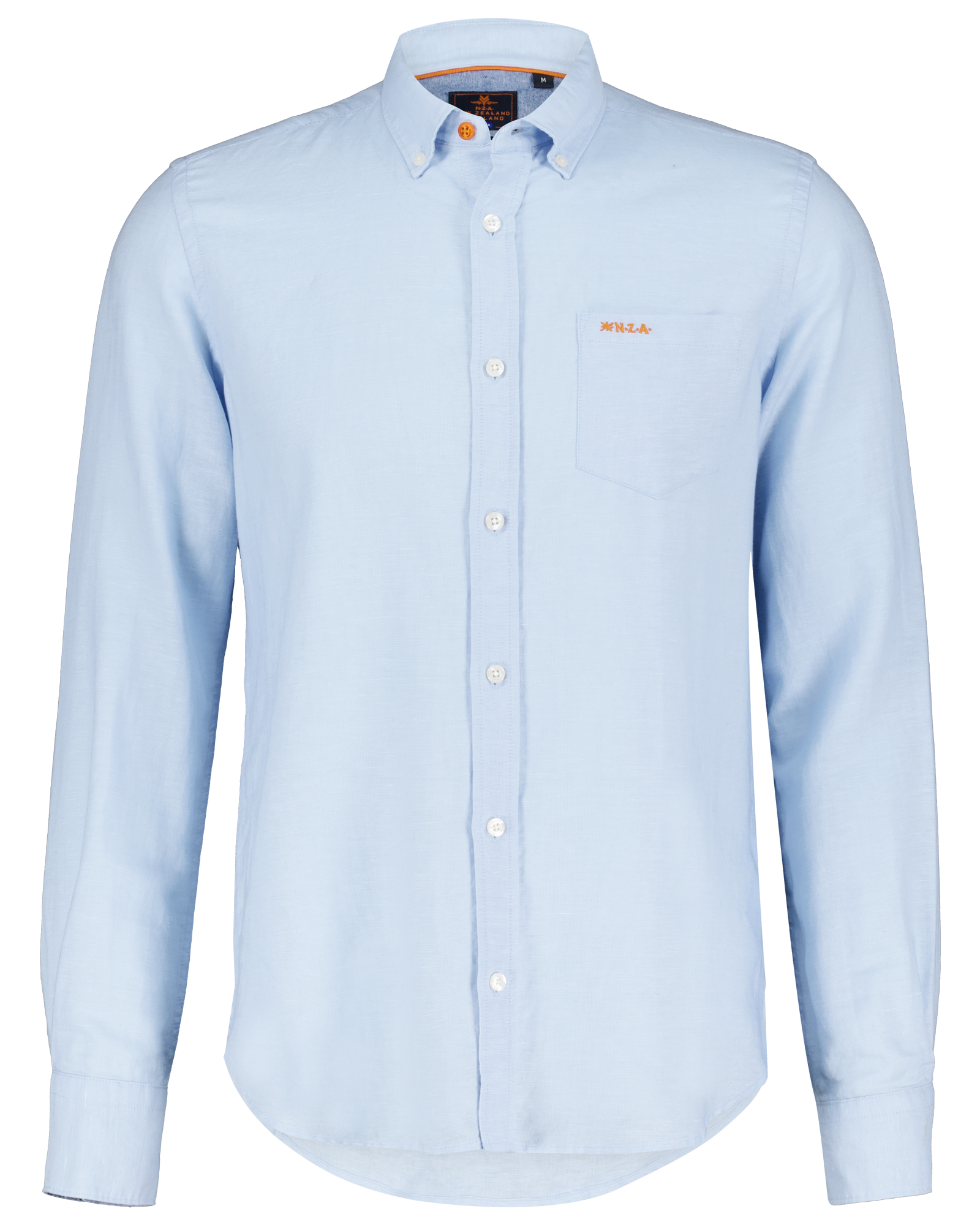 Leinenhemd mit Stretch - Light Sky Leinenhemd mit Stretch - Light Sky
