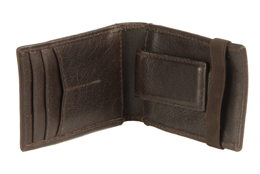 Hanson wallet - Dark brown