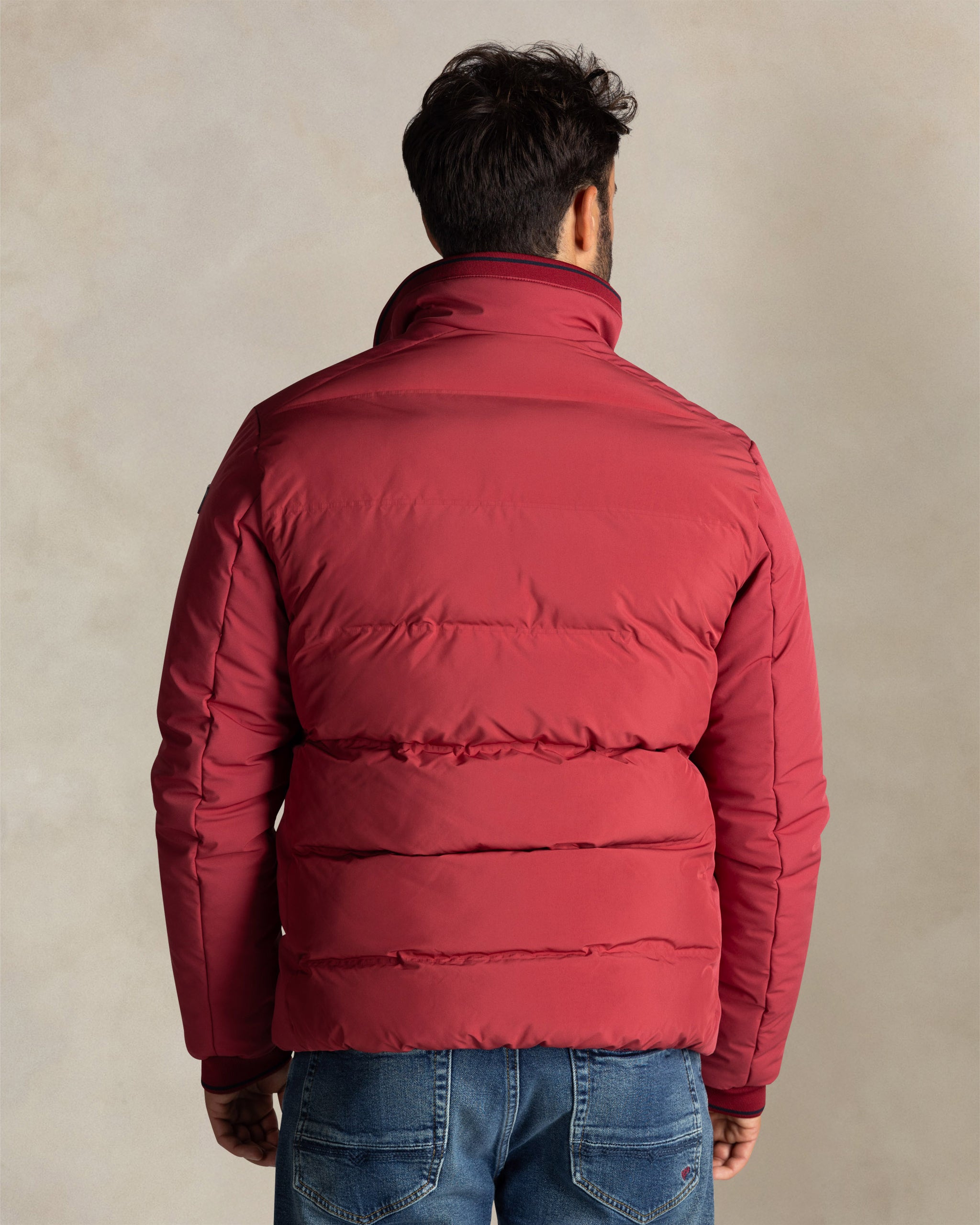 Rouge veste matelassée Rouge veste matelassée