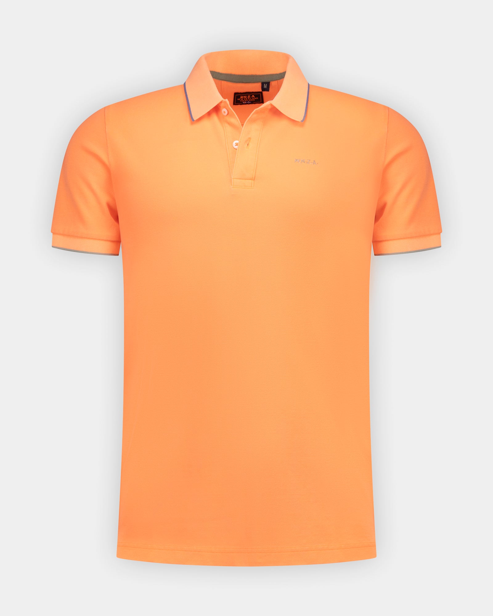 Polo en coton stretch orange Polo en coton stretch orange
