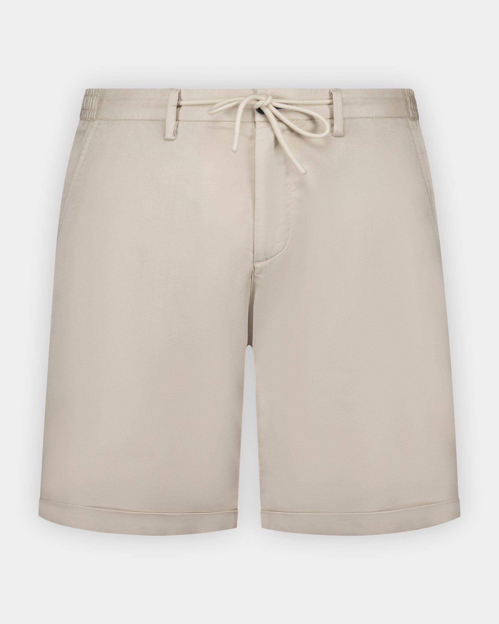 Ecru stretch chino shorts Ecru stretch chino shorts