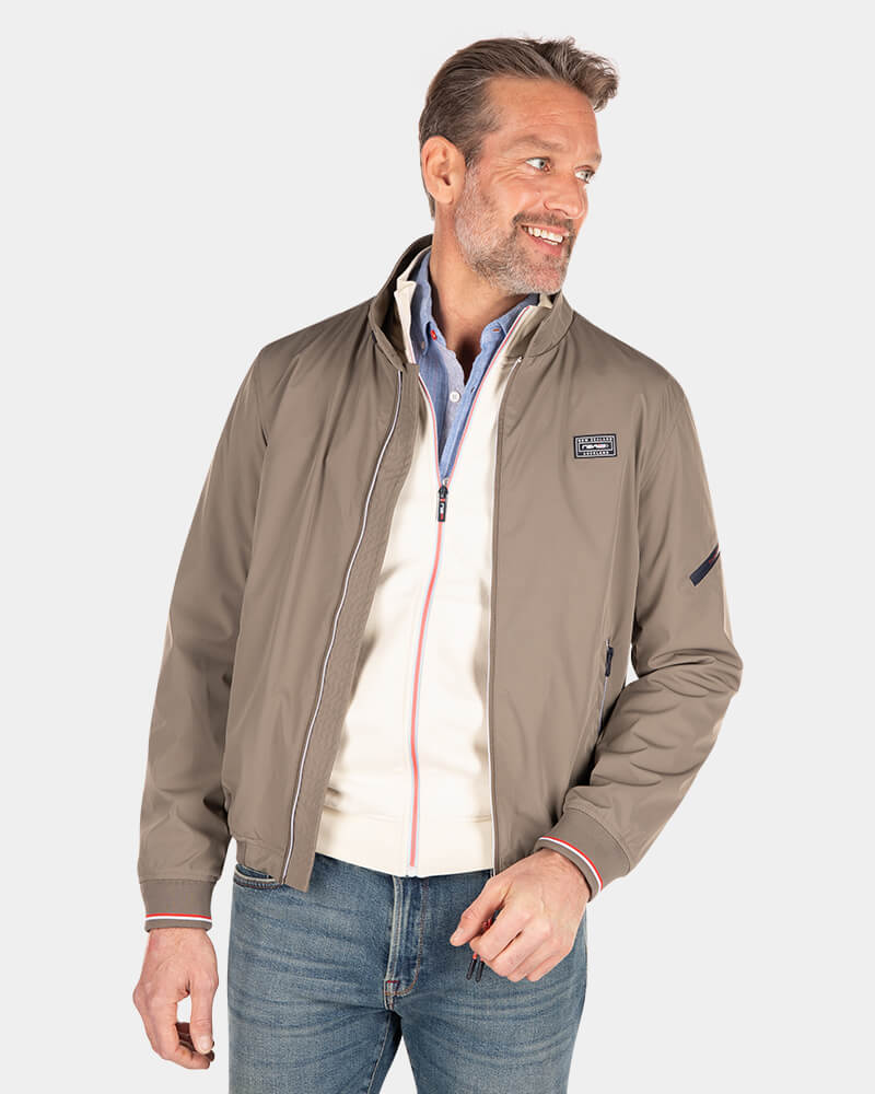 Windproof bomberjack - Misty Army Windproof bomberjack - Misty Army