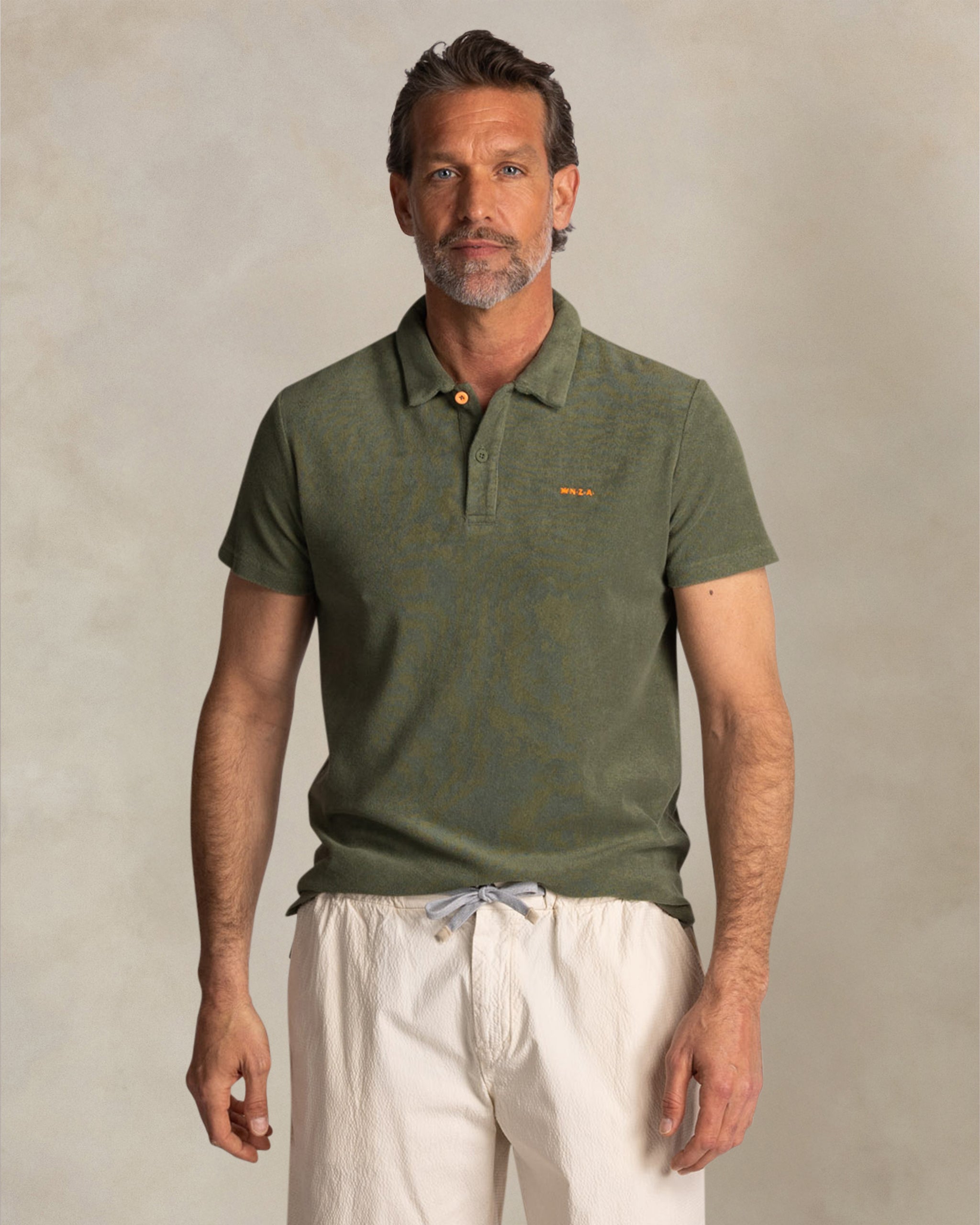 Polo en éponge verte Polo en éponge verte