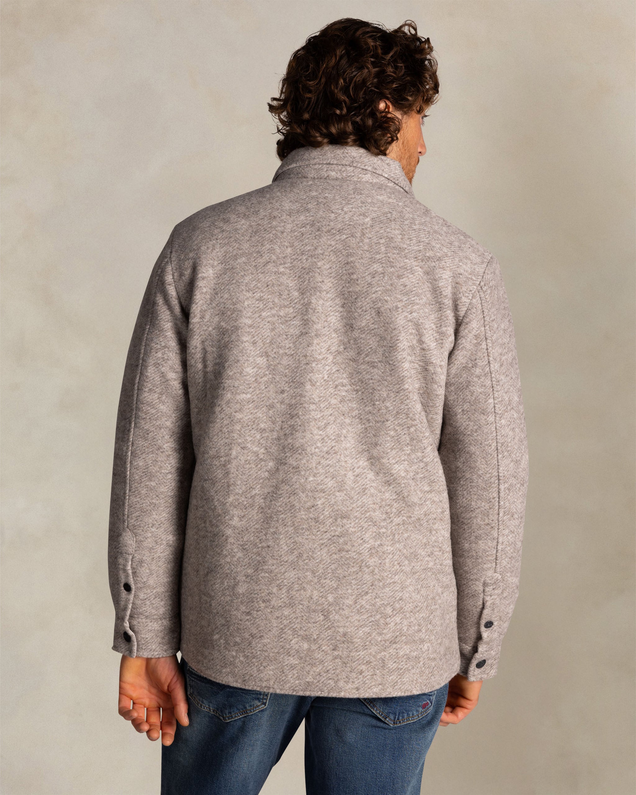 Ecru overshirt Ecru overshirt