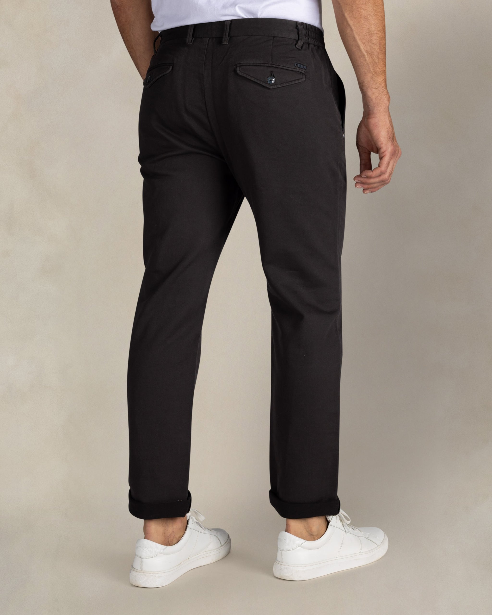 Braune Hose Stretch-Baumwolle Braune Hose Stretch-Baumwolle