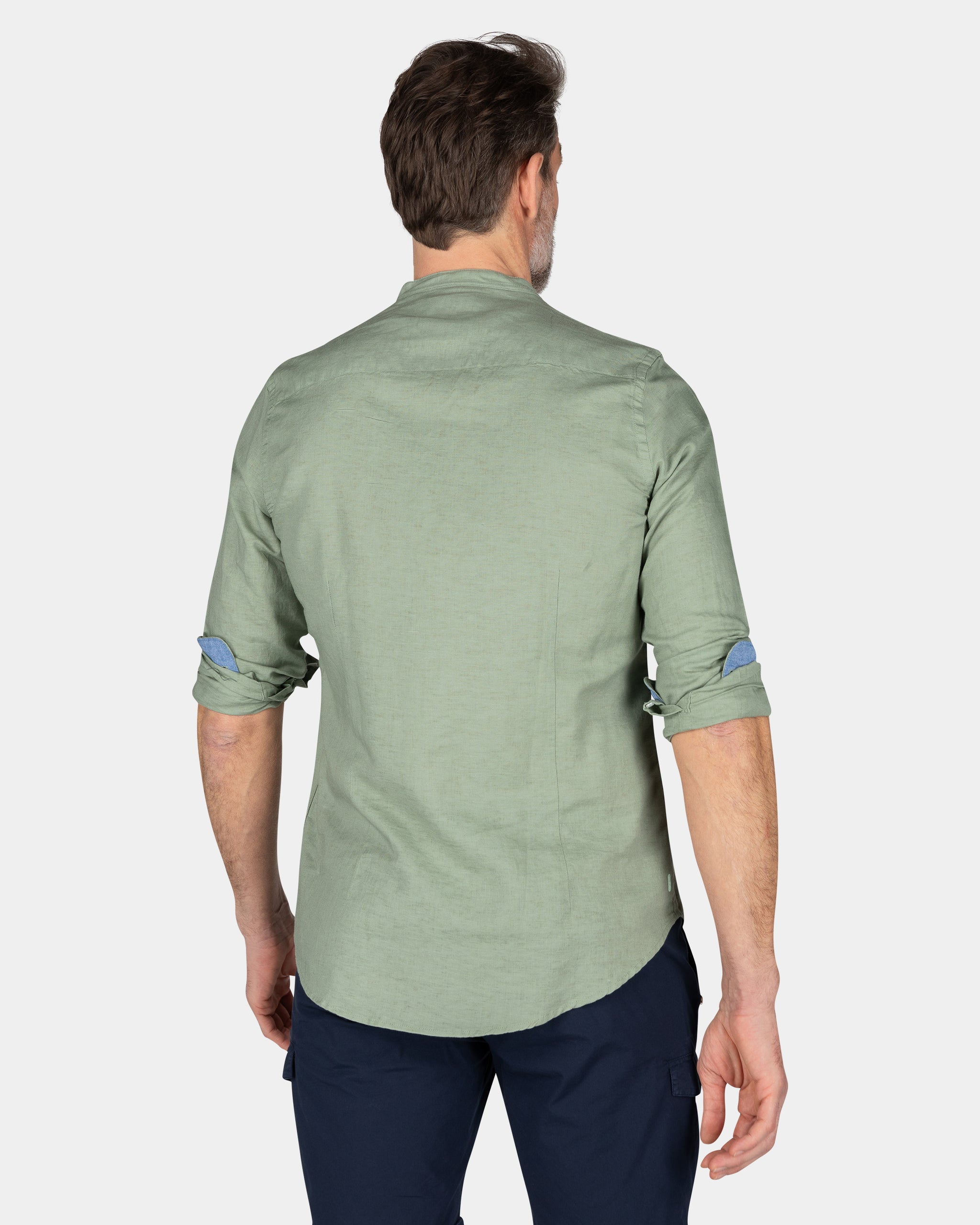 Chemise unie sans col - Mellow Army Chemise unie sans col - Mellow Army