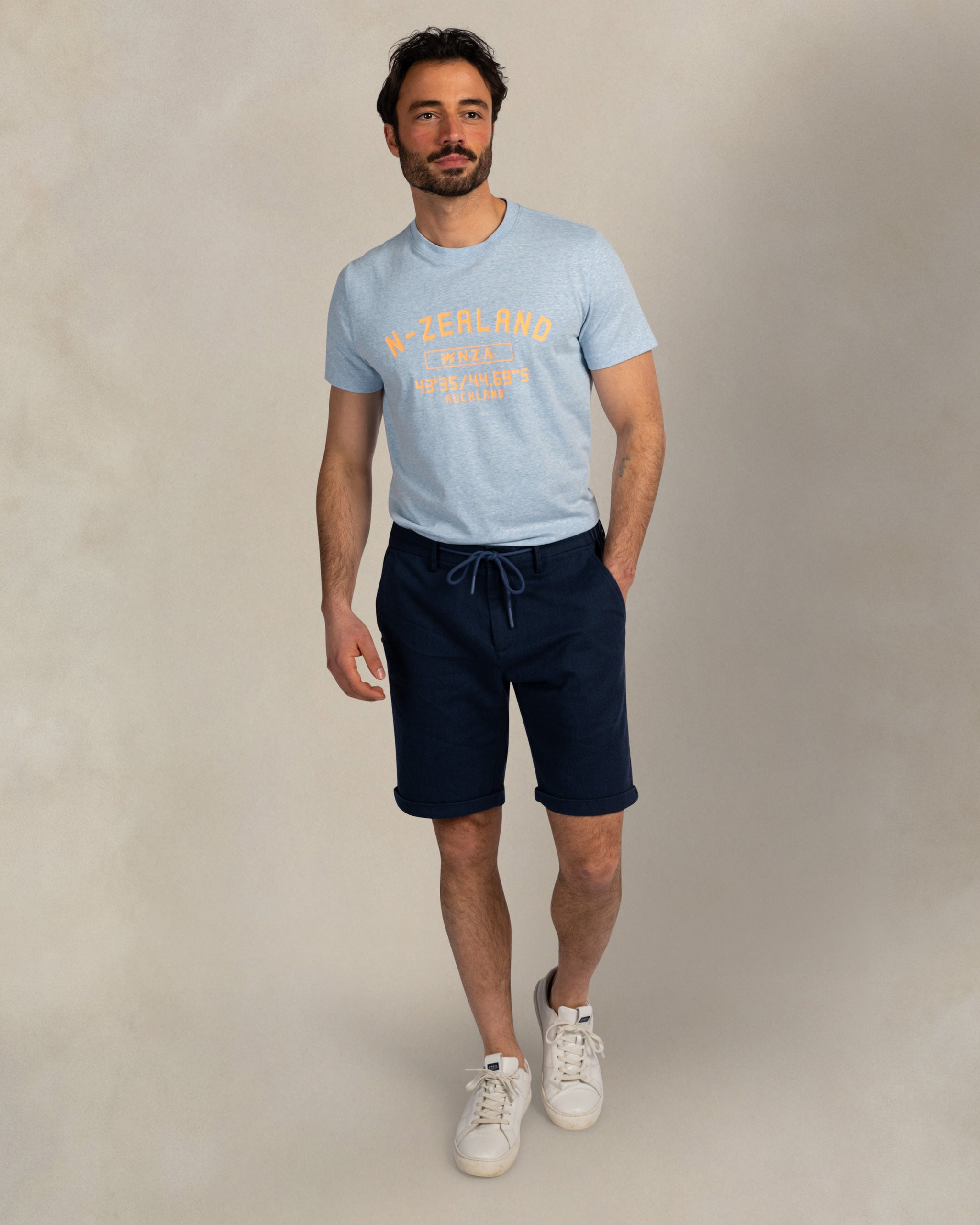 Light blue t-shirt with logo Light blue t-shirt with logo