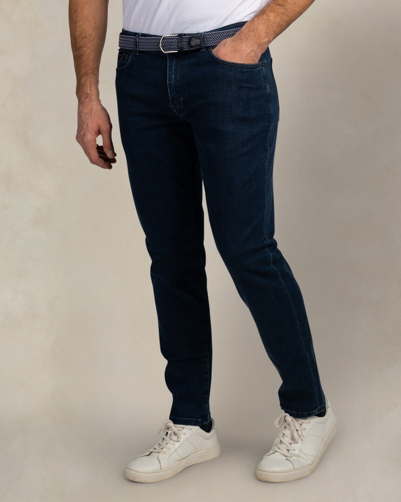 Auckland stretch 5-pocket dark wash jeans Auckland stretch 5-pocket dark wash jeans