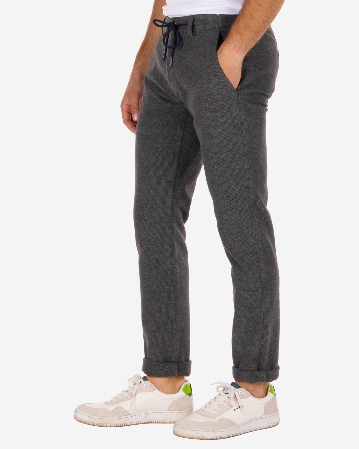 Les pantalons de survêtement Napier Relaxed Plain - Concrete Grey