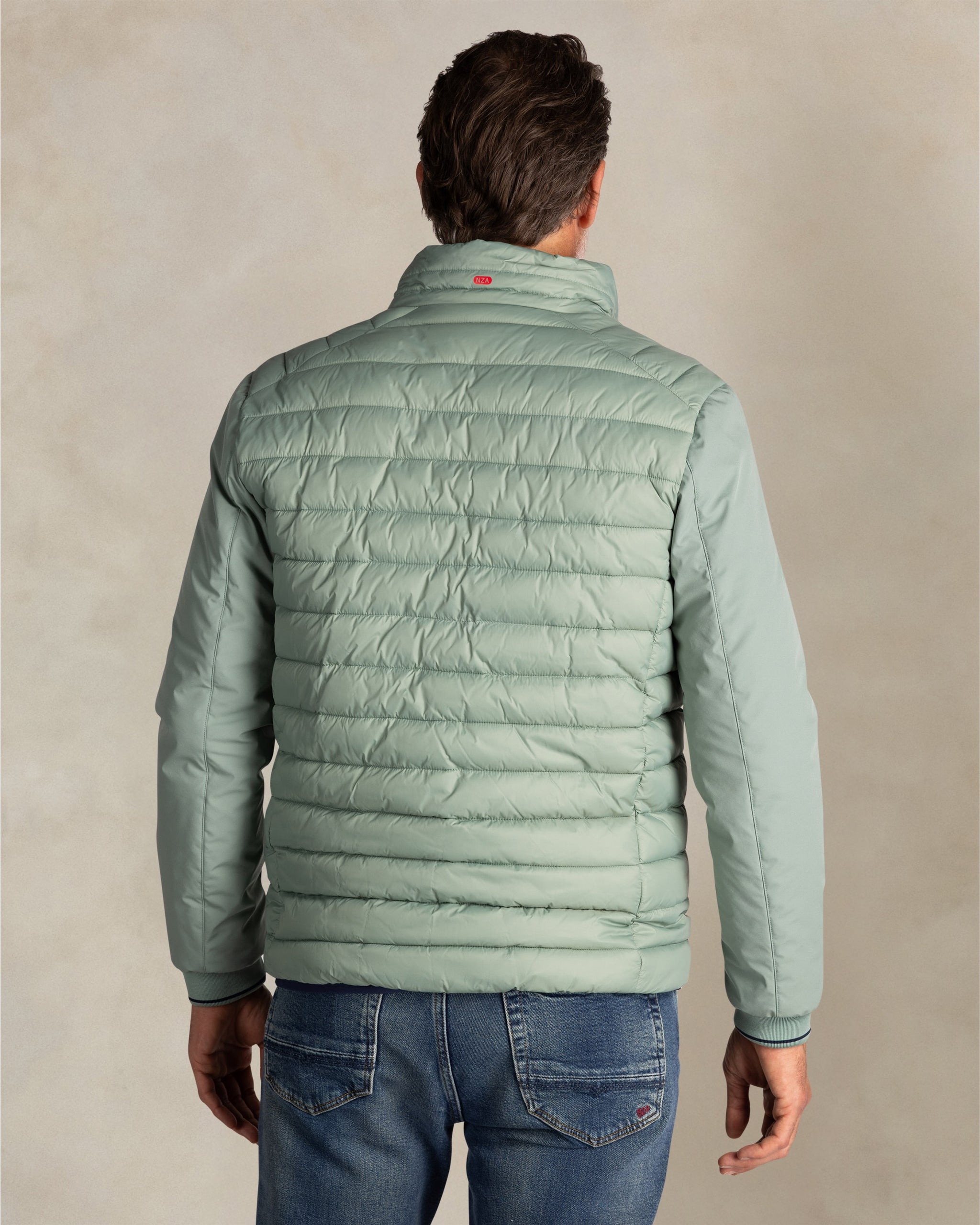 Veste matelassée verte Veste matelassée verte