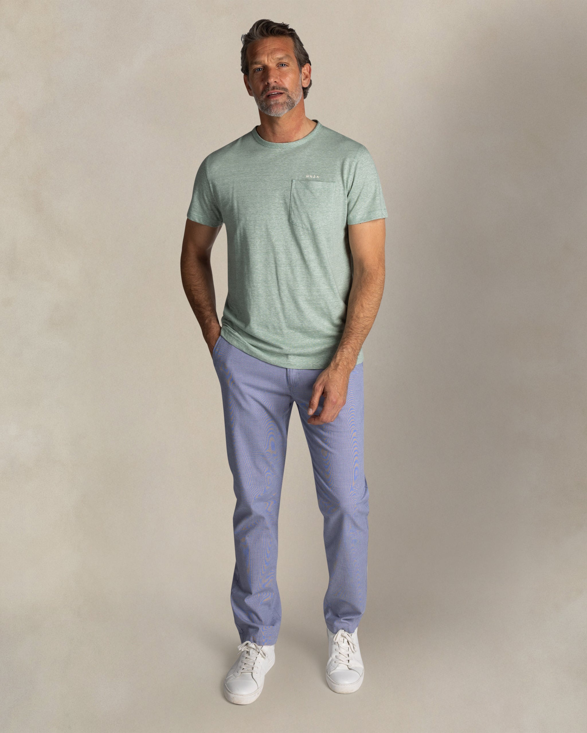 Light green linen tee Light green linen tee