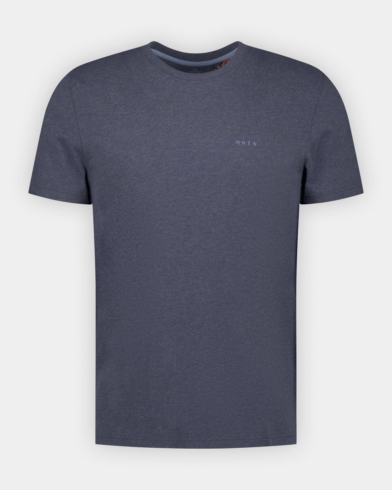 Donkerblauw katoenen t-shirt Donkerblauw katoenen t-shirt