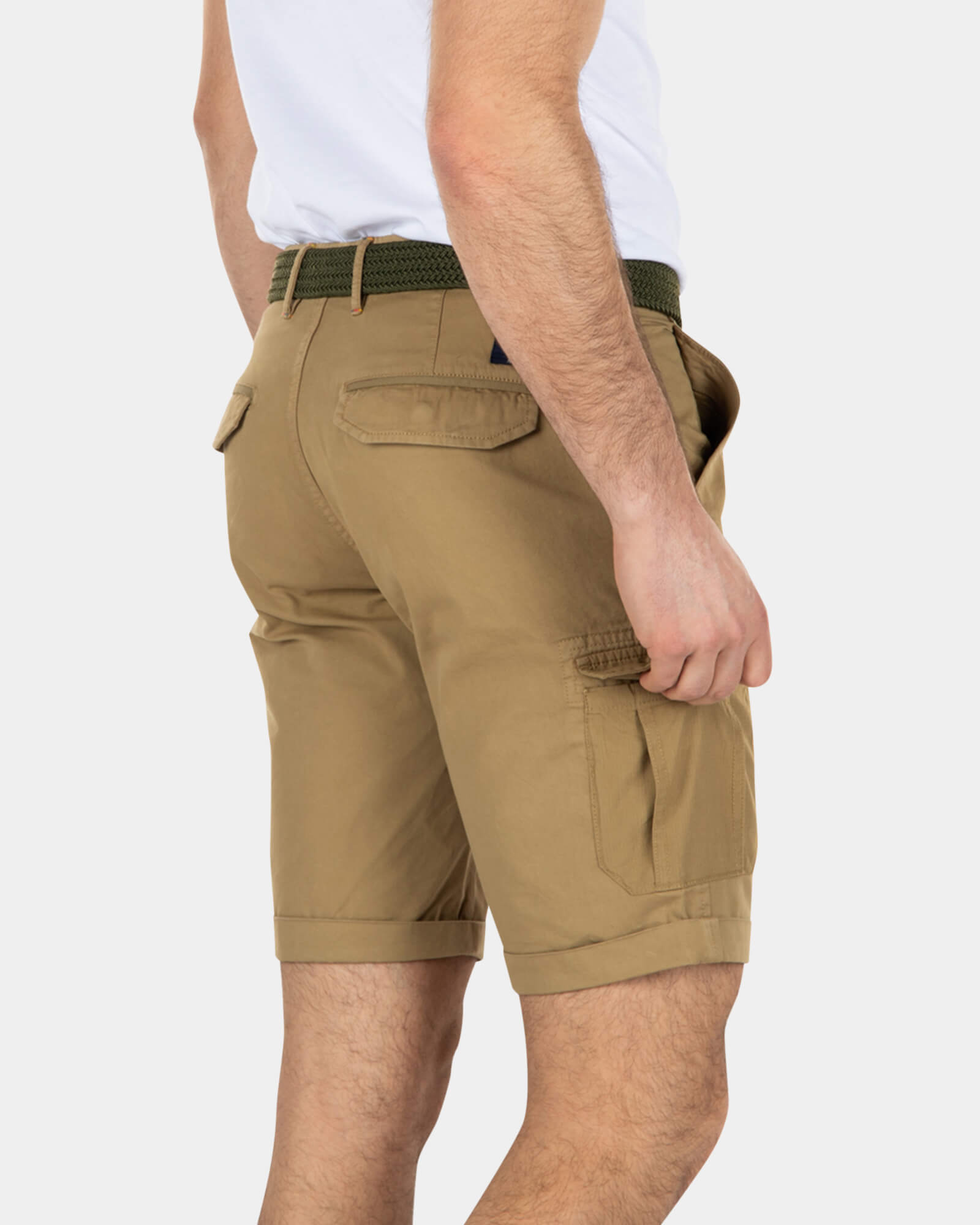 Sturdy cotton cargo shorts Sand Sturdy cotton cargo shorts Sand