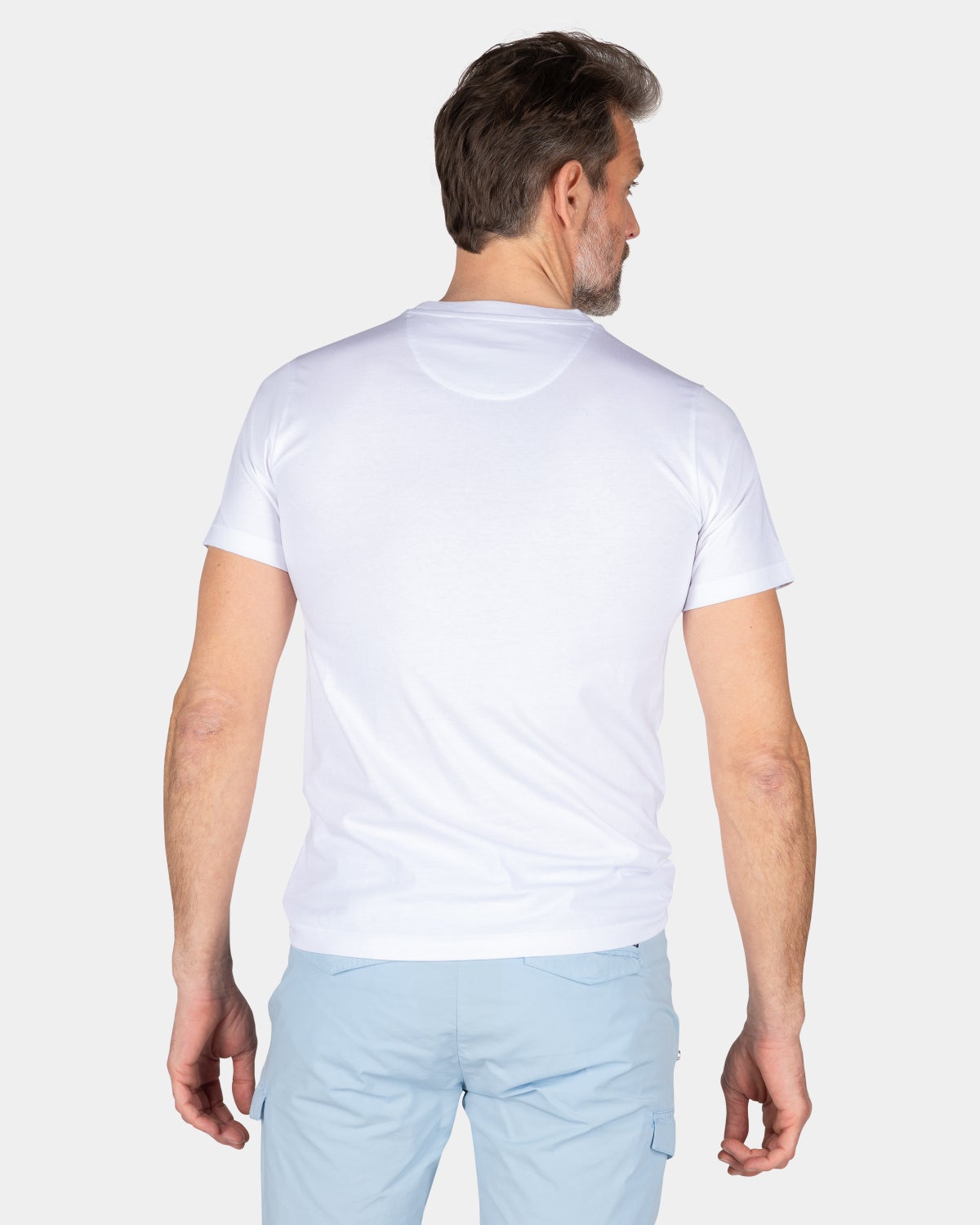 T-shirt met ronde hals - White