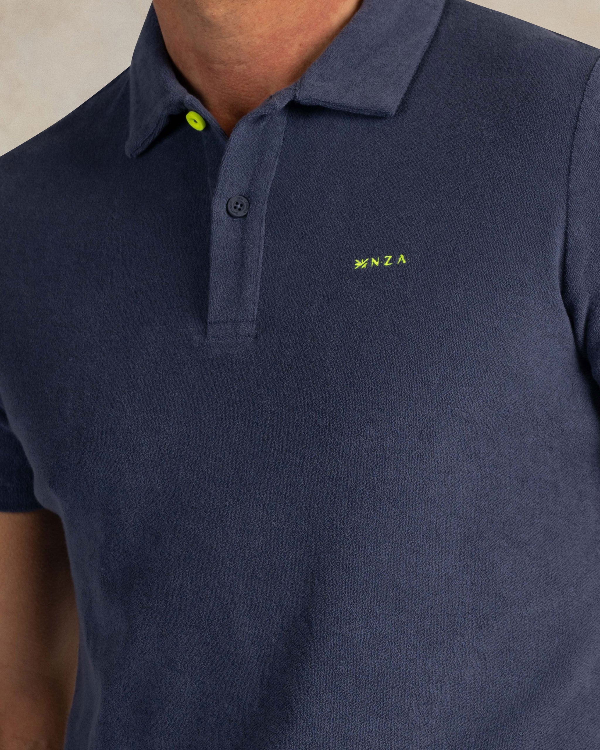 Polo 100% coton bleu foncé Polo 100% coton bleu foncé