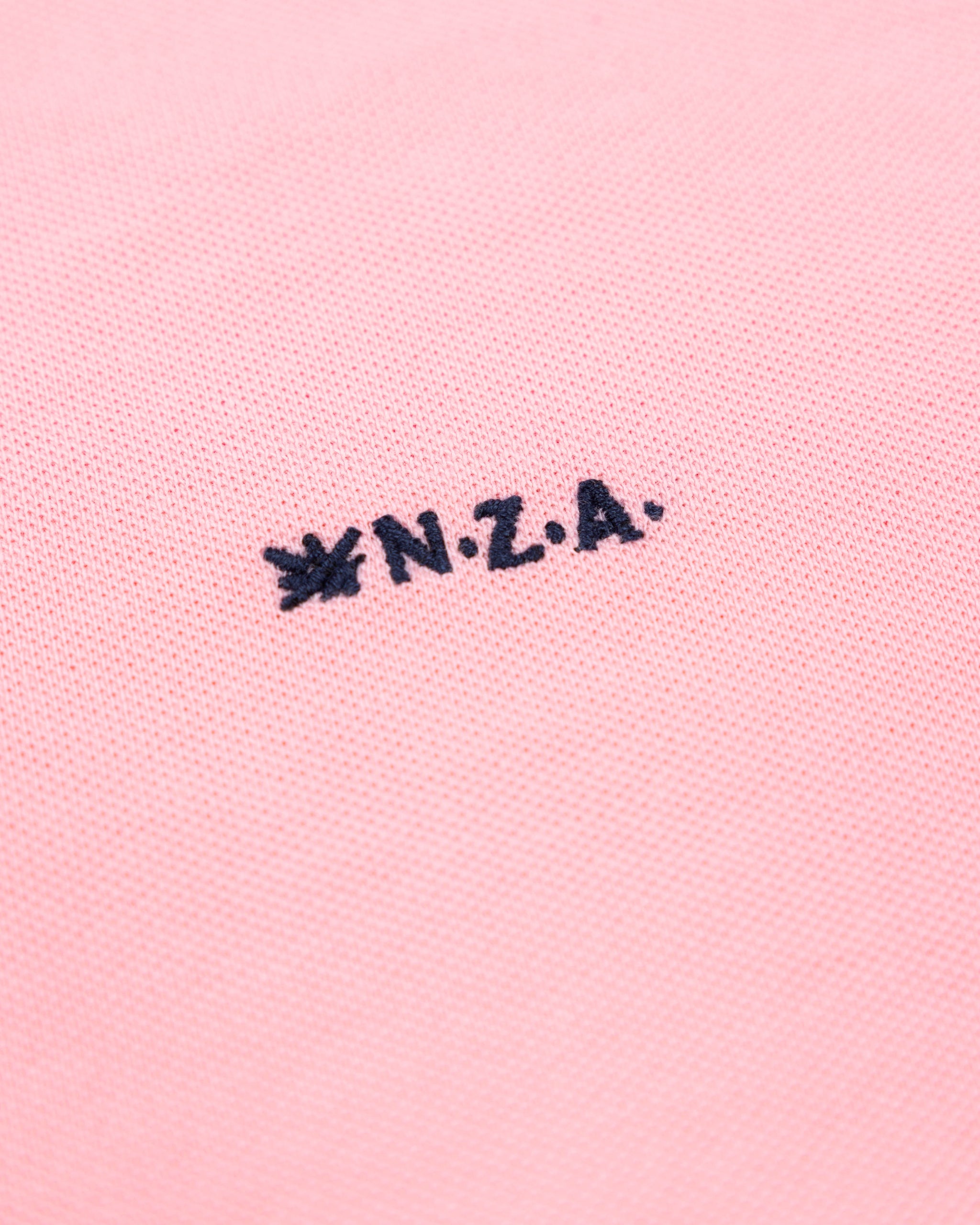 Polo uni en coton rose pastel Polo uni en coton rose pastel