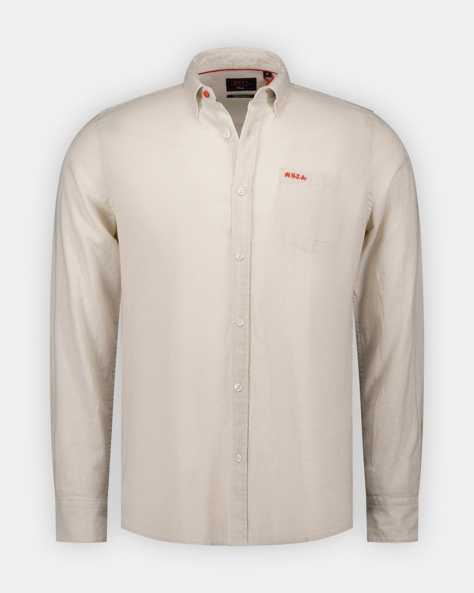 Camisa de lino color crudo Camisa de lino color crudo