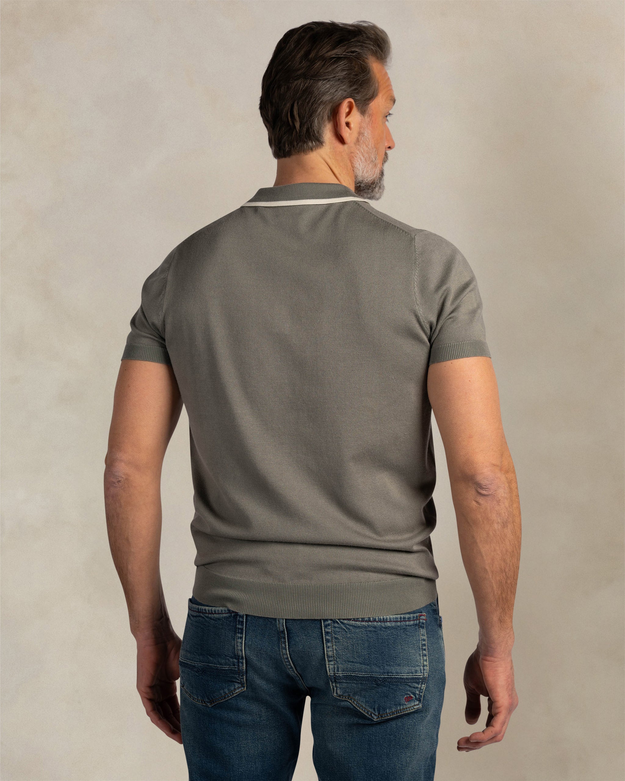 Grey stretch polo Grey stretch polo