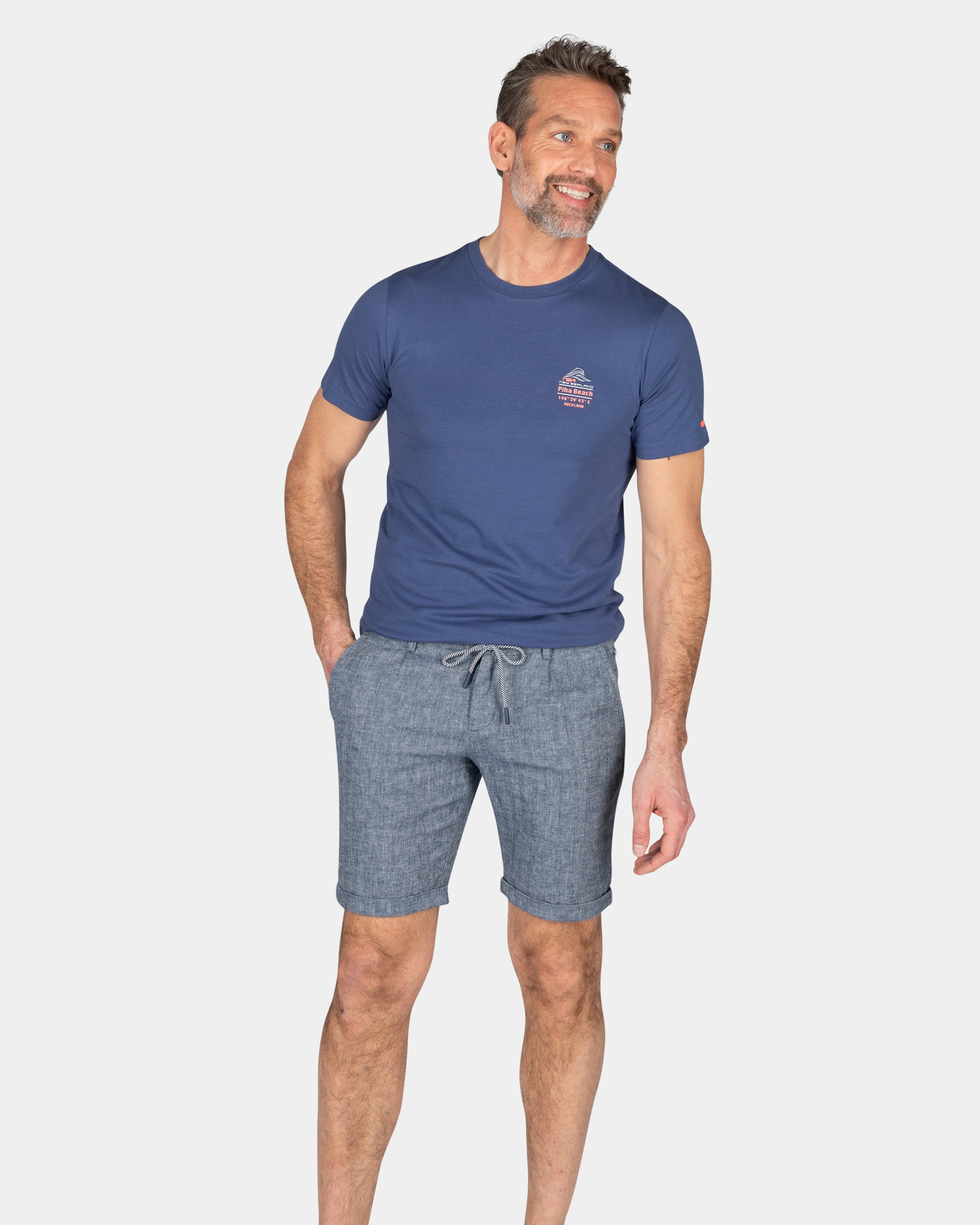 T-shirt met ronde hals - Dusk Navy T-shirt met ronde hals - Dusk Navy