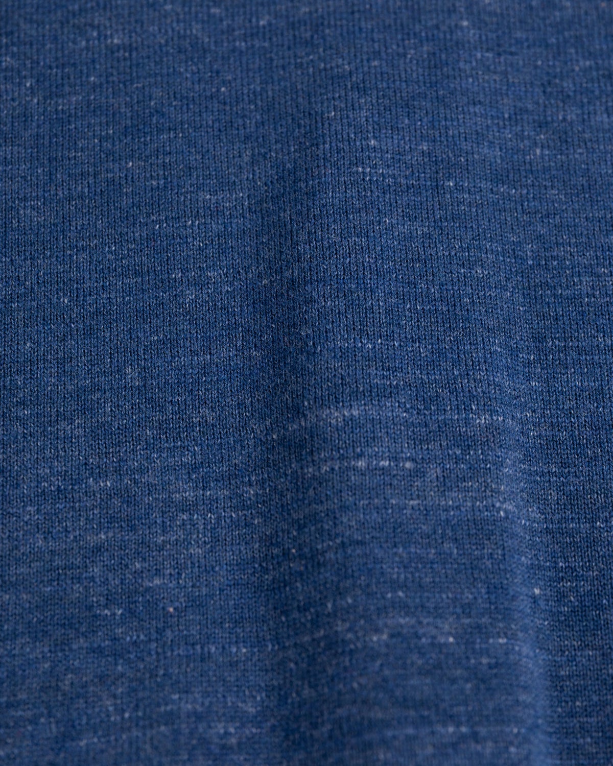 Rundhalspullover aus Baumwolle Grasmere - Storm Blue