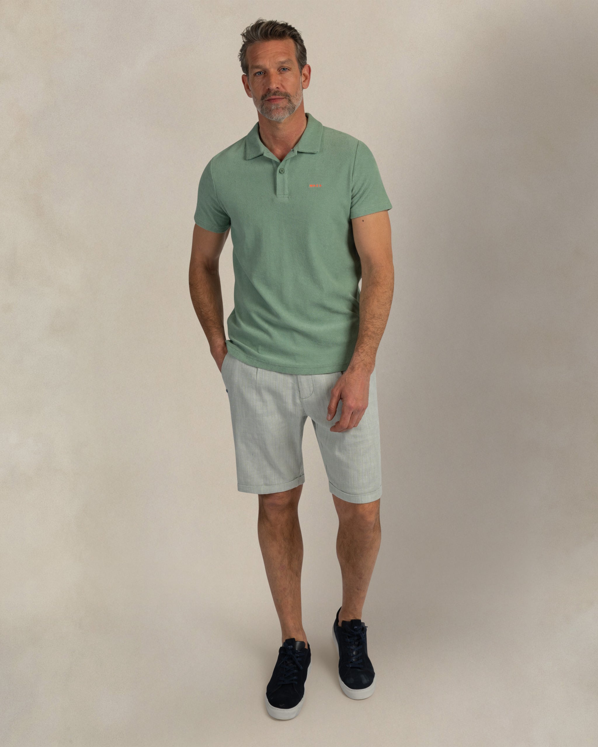 Polo vert 100 % coton Polo vert 100 % coton