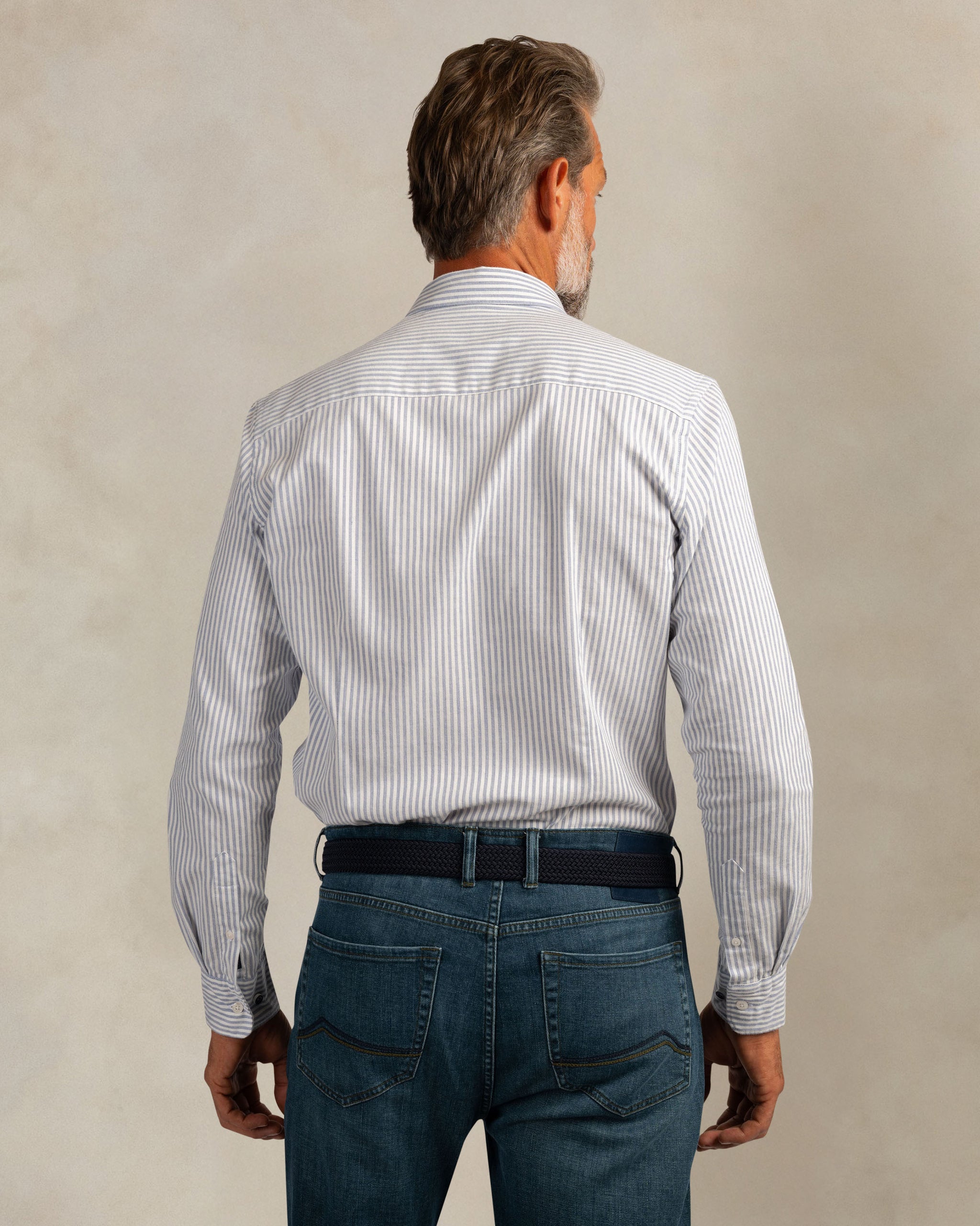 Light blue cotton stretch shirt Light blue cotton stretch shirt