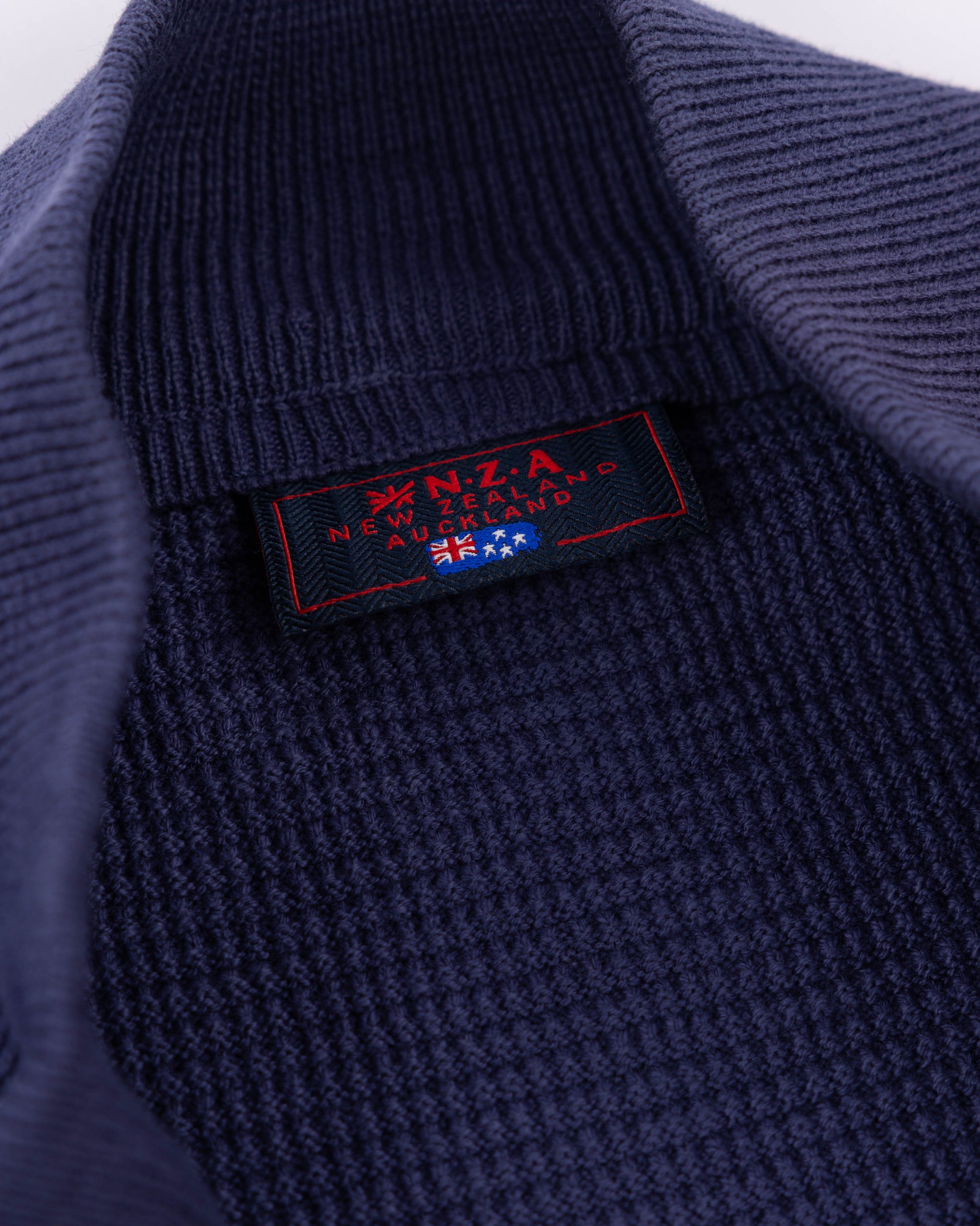 Blauwe katoenen vest Blauwe katoenen vest