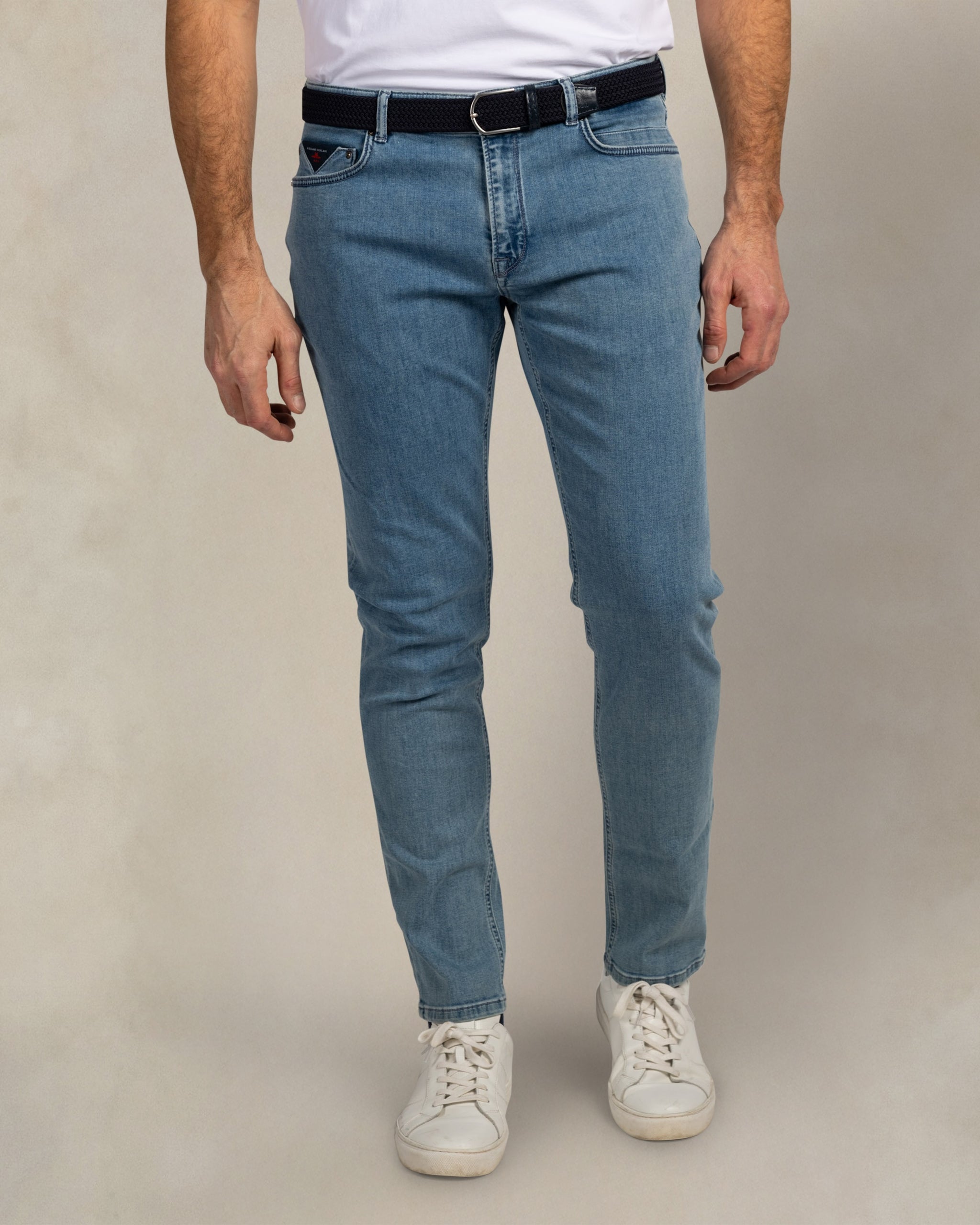 Auckland stretch 5-pocket light wash jeans Auckland stretch 5-pocket light wash jeans