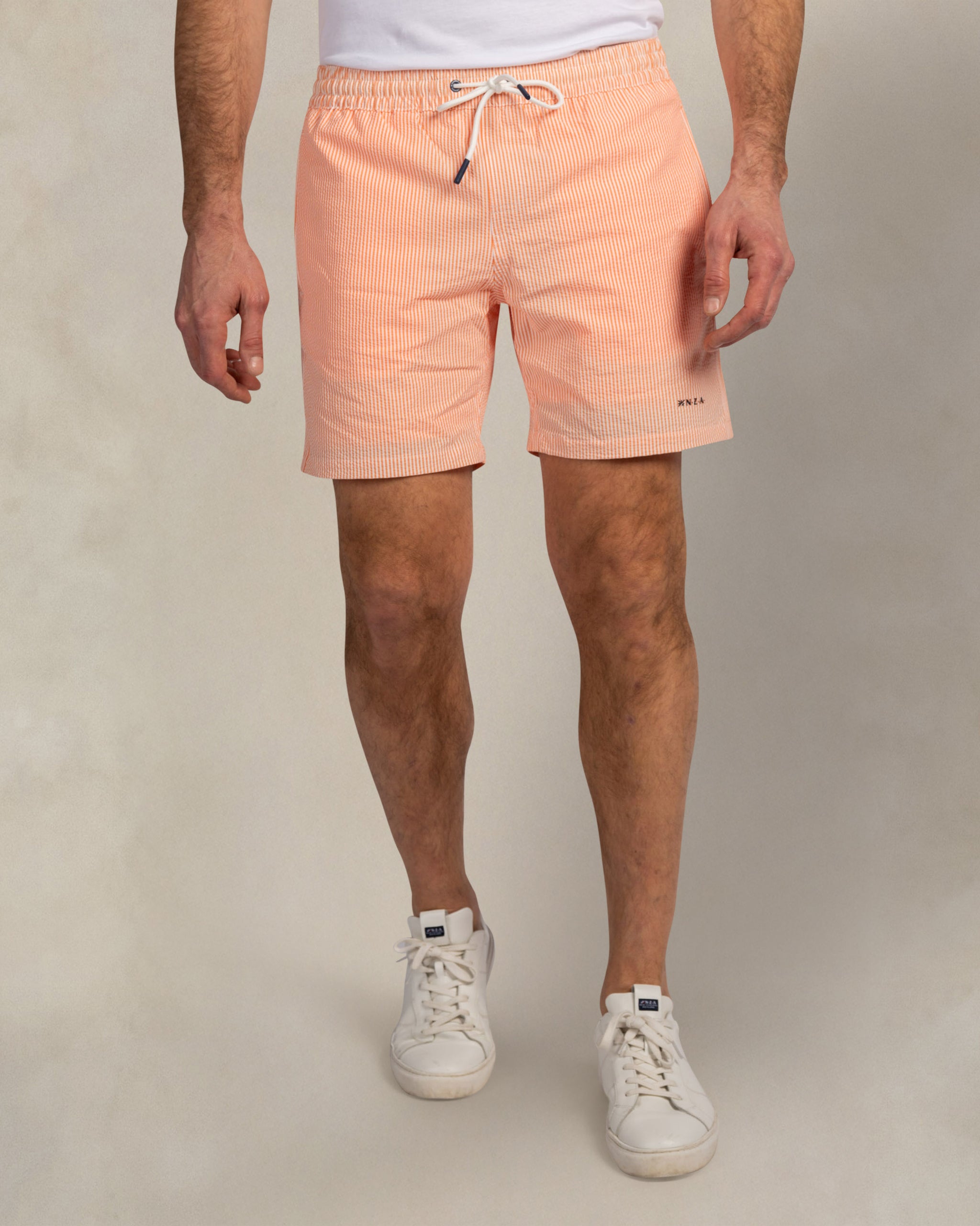 Bañador naranja con raya Bañador naranja con raya