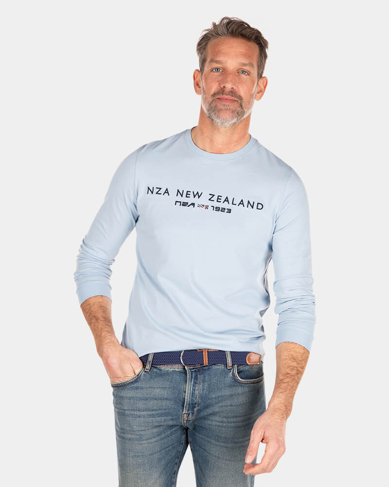 Manga larga de algodón - Universal Blue Manga larga de algodón - Universal Blue