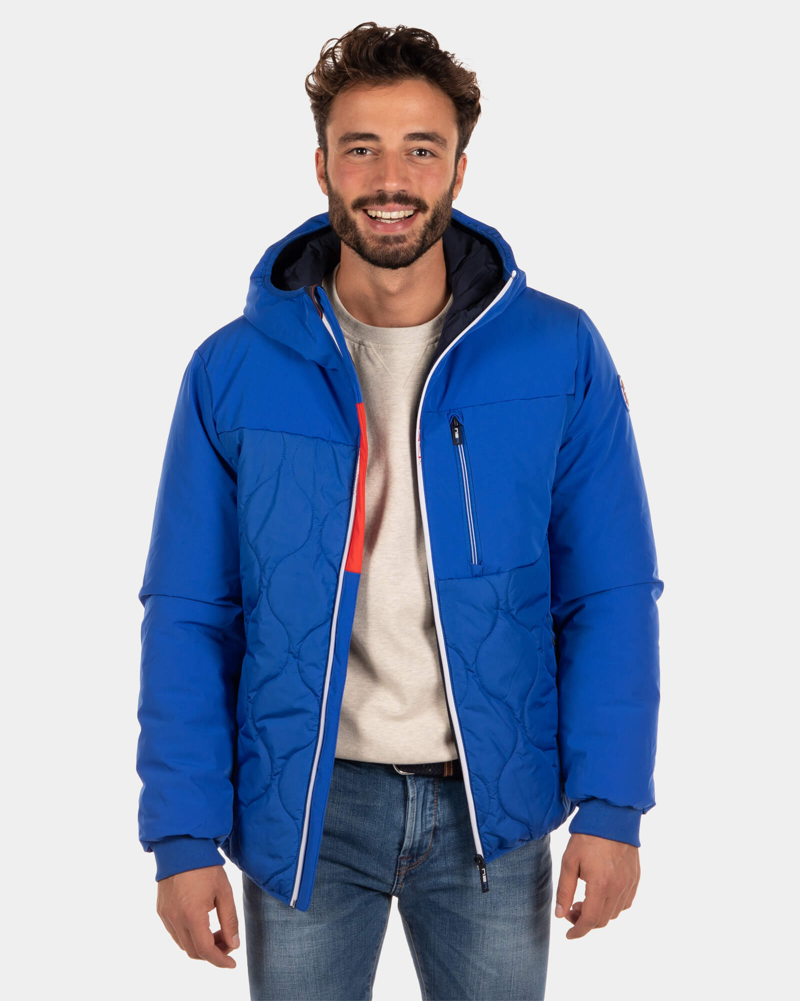 Technical snow jacket Lower Birch - Blizzard Blue Technical snow jacket Lower Birch - Blizzard Blue
