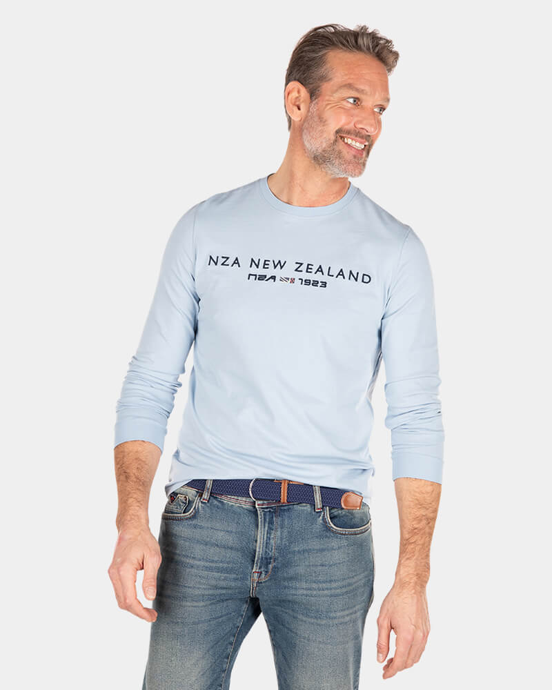 Manga larga de algodón - Universal Blue Manga larga de algodón - Universal Blue