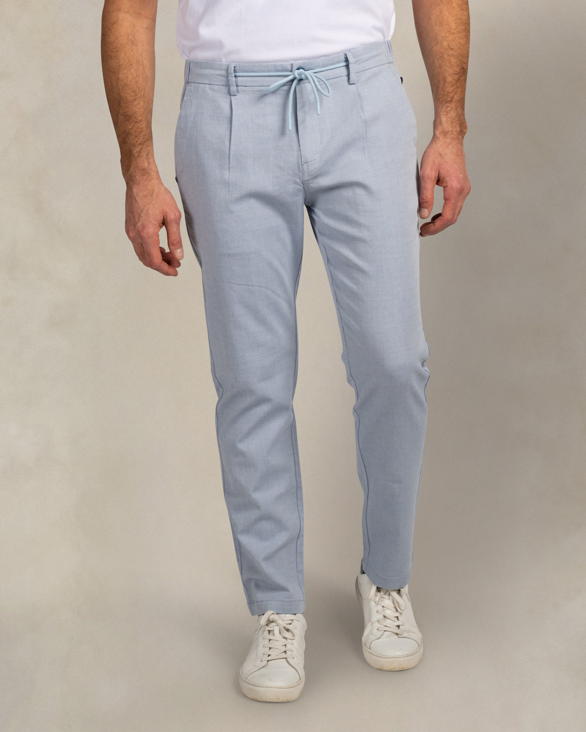 Napier blaue Baumwoll-Stretchhose Napier blaue Baumwoll-Stretchhose