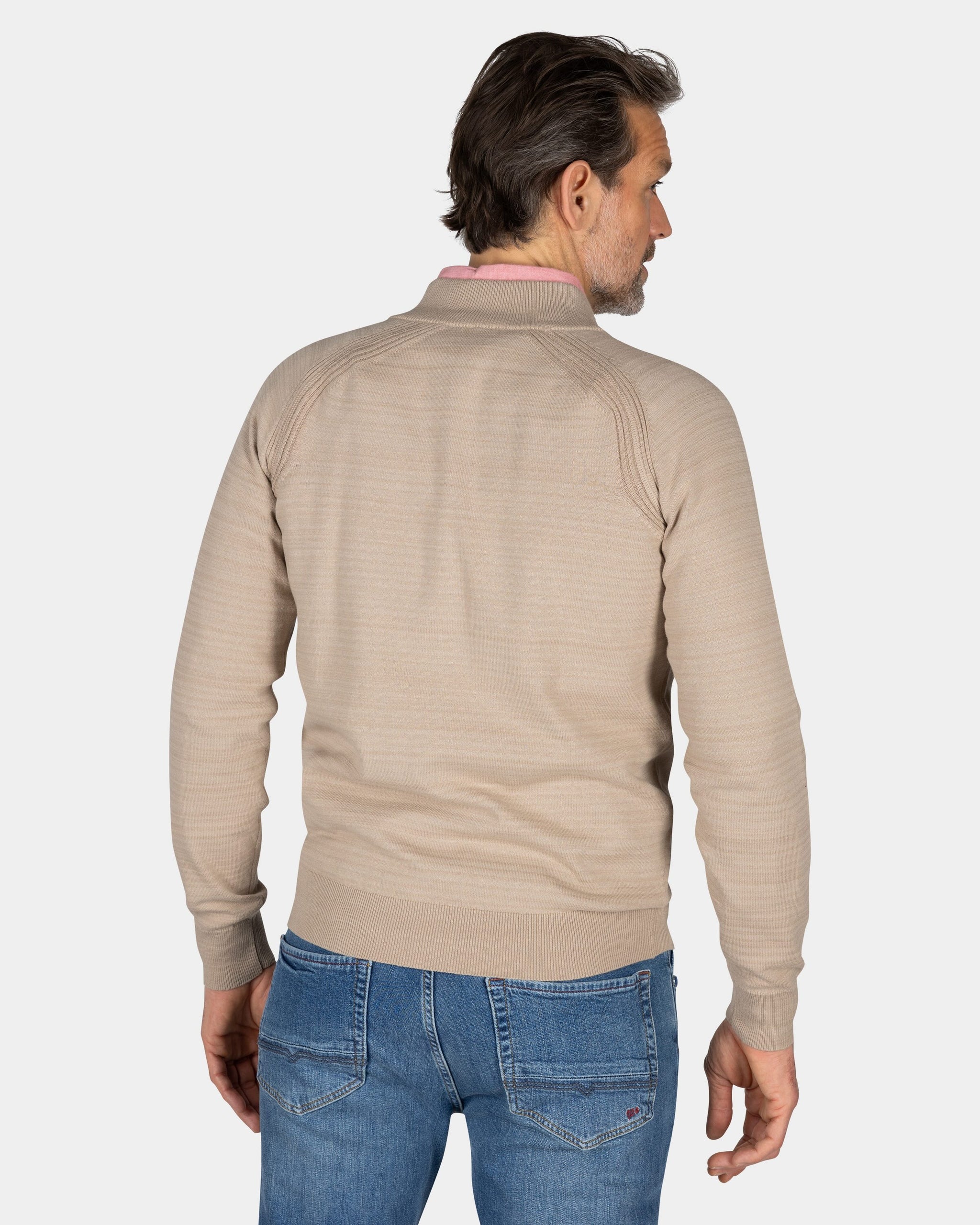 Beige katoenen vest Beige katoenen vest